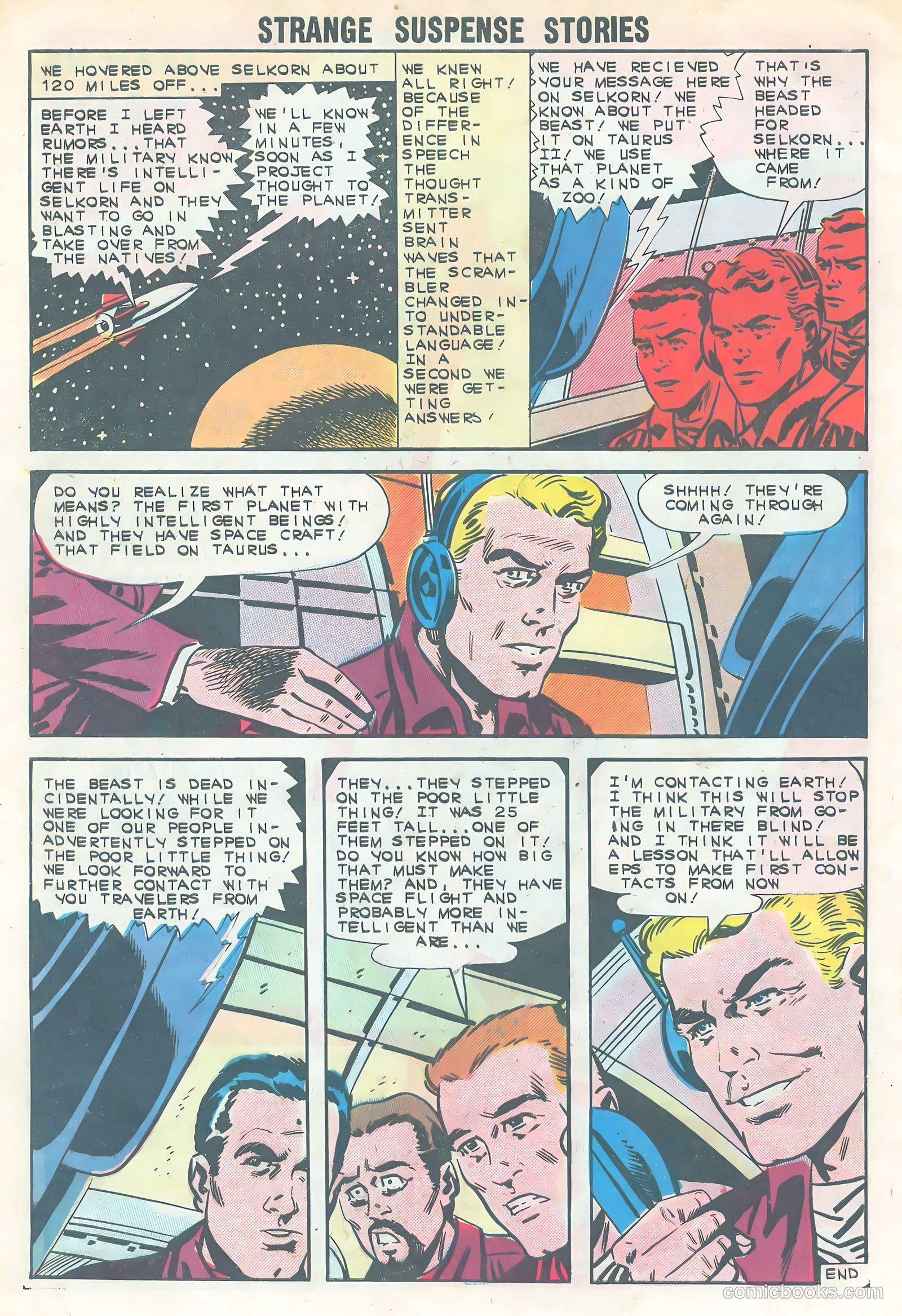 Strange Suspense Stories #62 (1962) — page 32 of 36