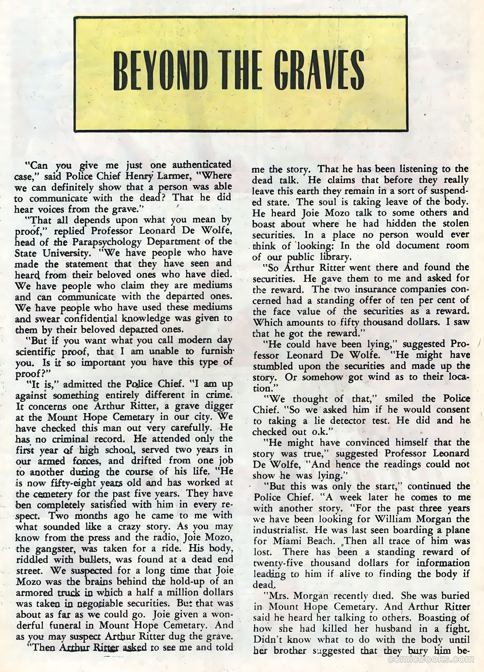Strange Suspense Stories #63 (1963) — page 20 of 36