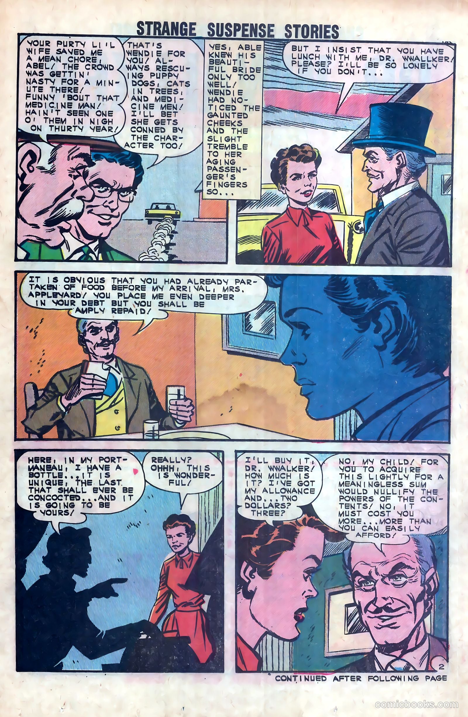 Strange Suspense Stories #64 (1963) — page 14 of 36