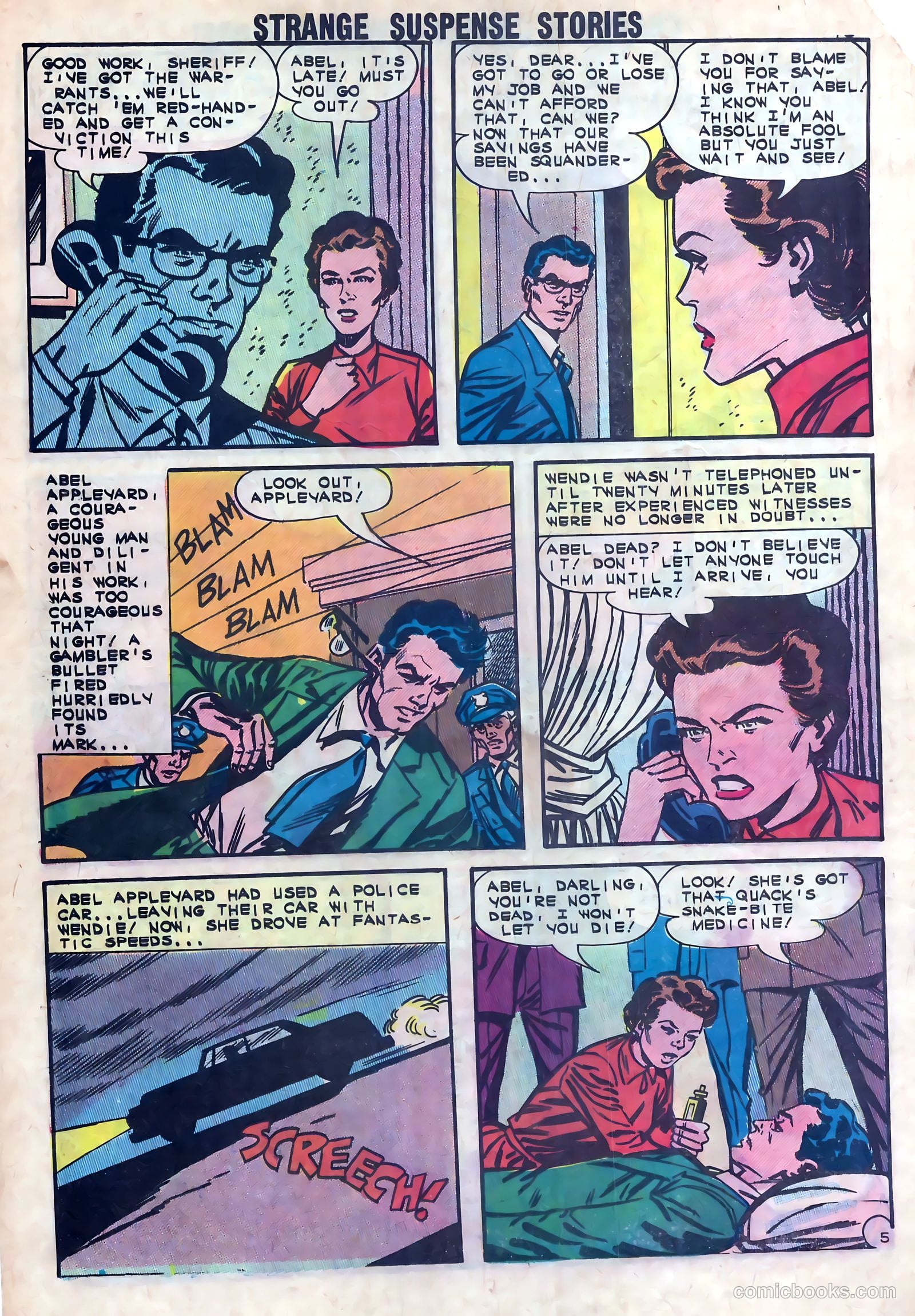 Strange Suspense Stories #64 (1963) — page 18 of 36