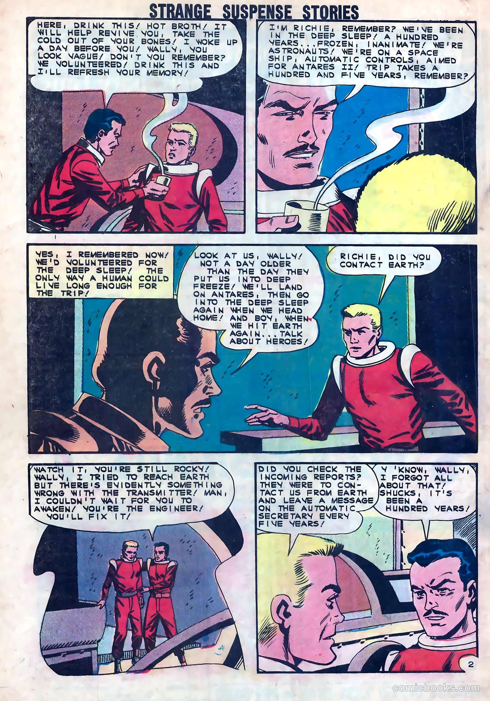 Strange Suspense Stories #64 (1963) — page 32 of 36