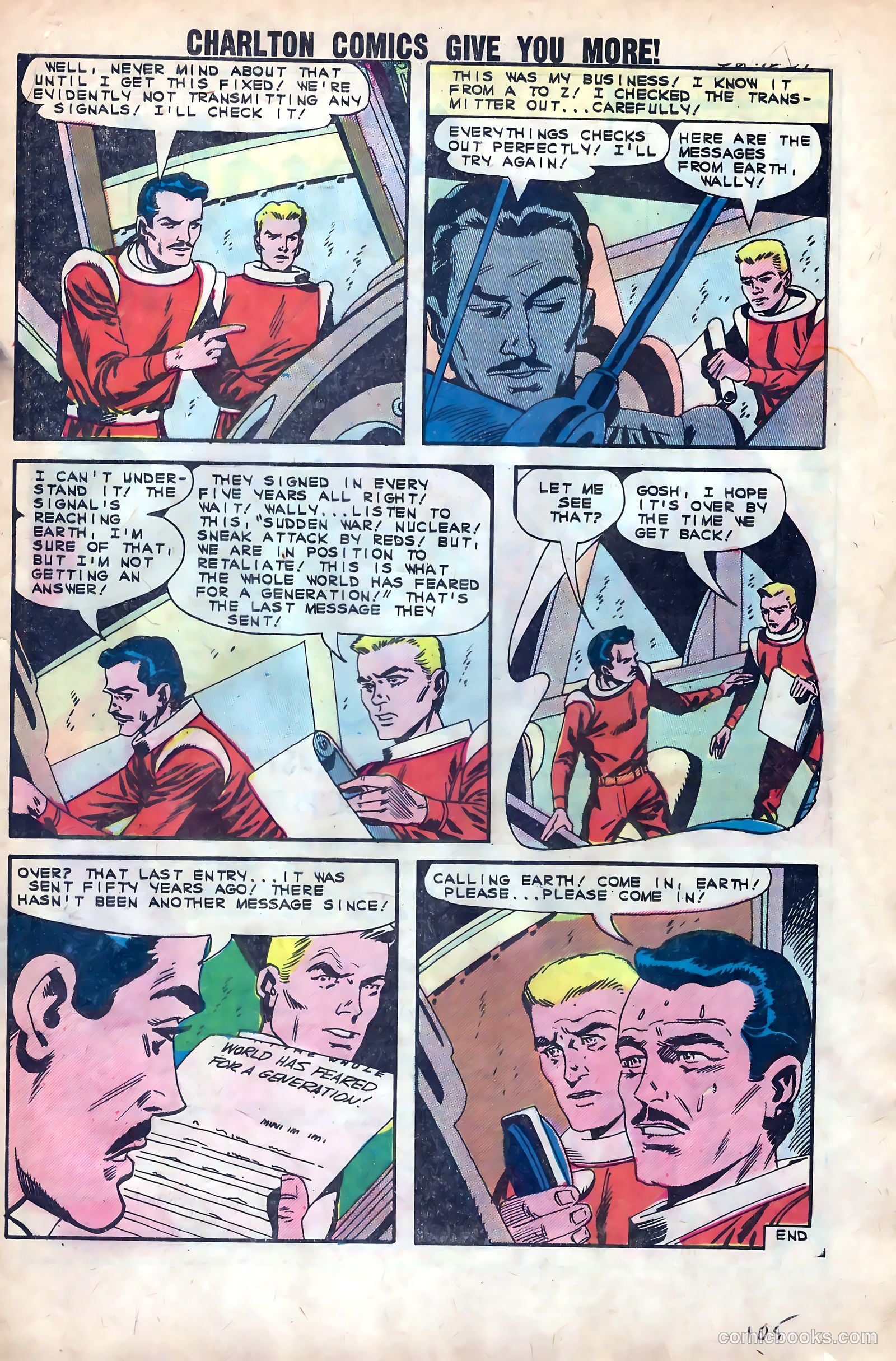 Strange Suspense Stories #64 (1963) — page 33 of 36