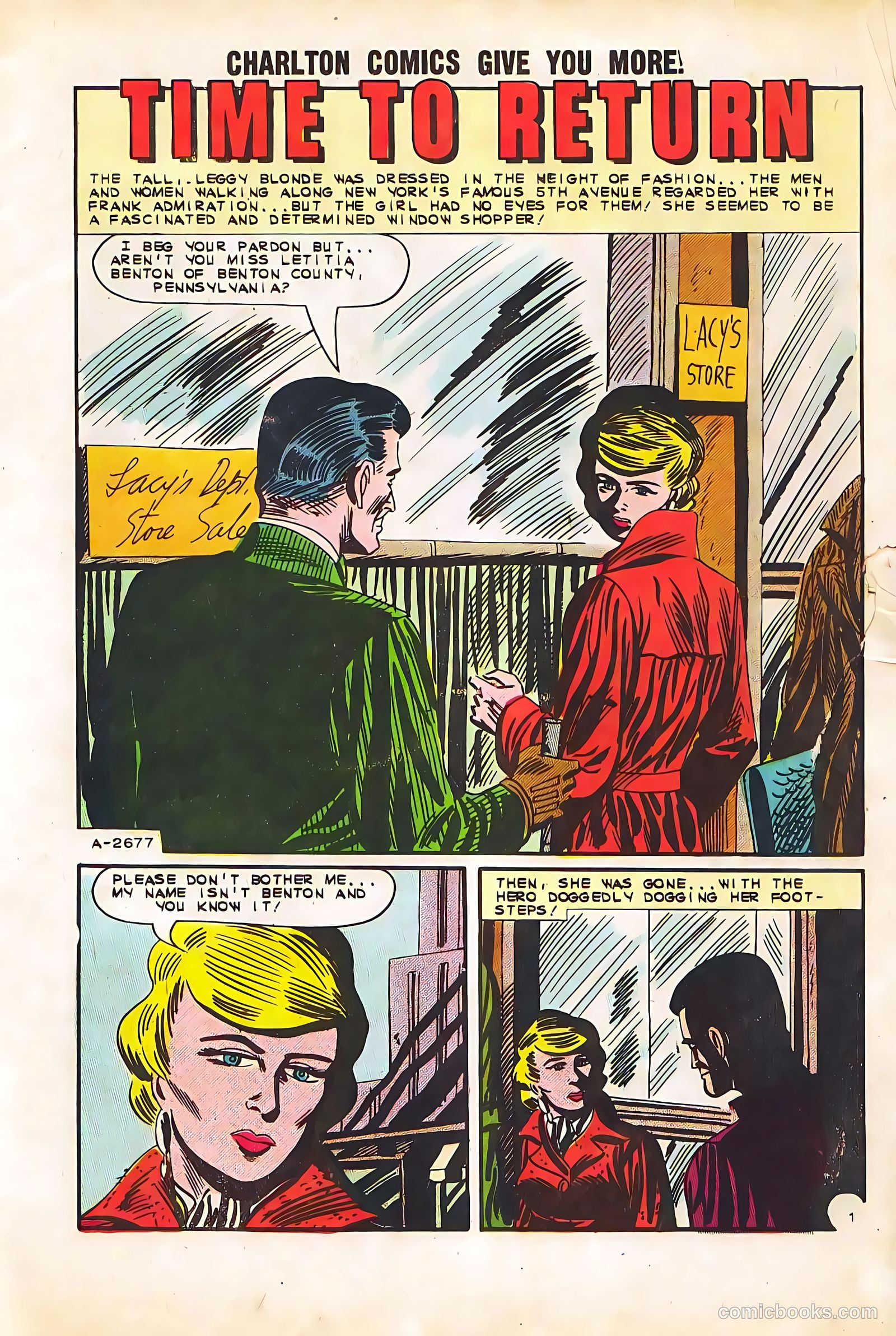 Strange Suspense Stories #65 (1963) — page 3 of 36