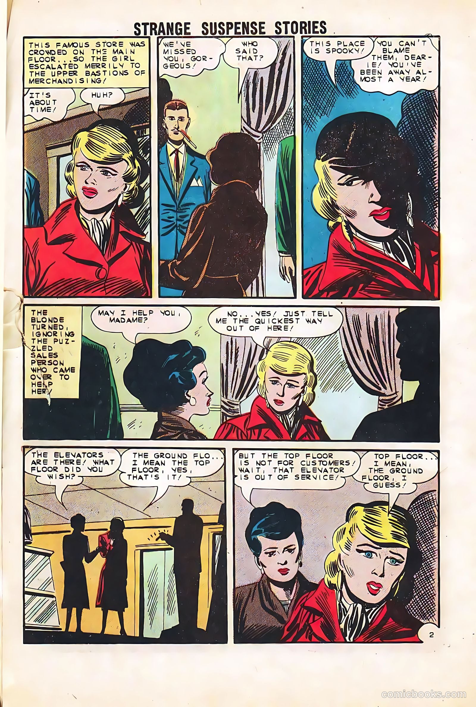 Strange Suspense Stories #65 (1963) — page 4 of 36