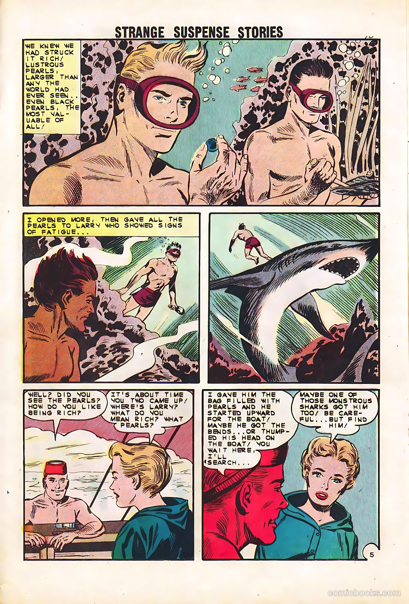 Strange Suspense Stories #65 (1963) — page 12 of 36