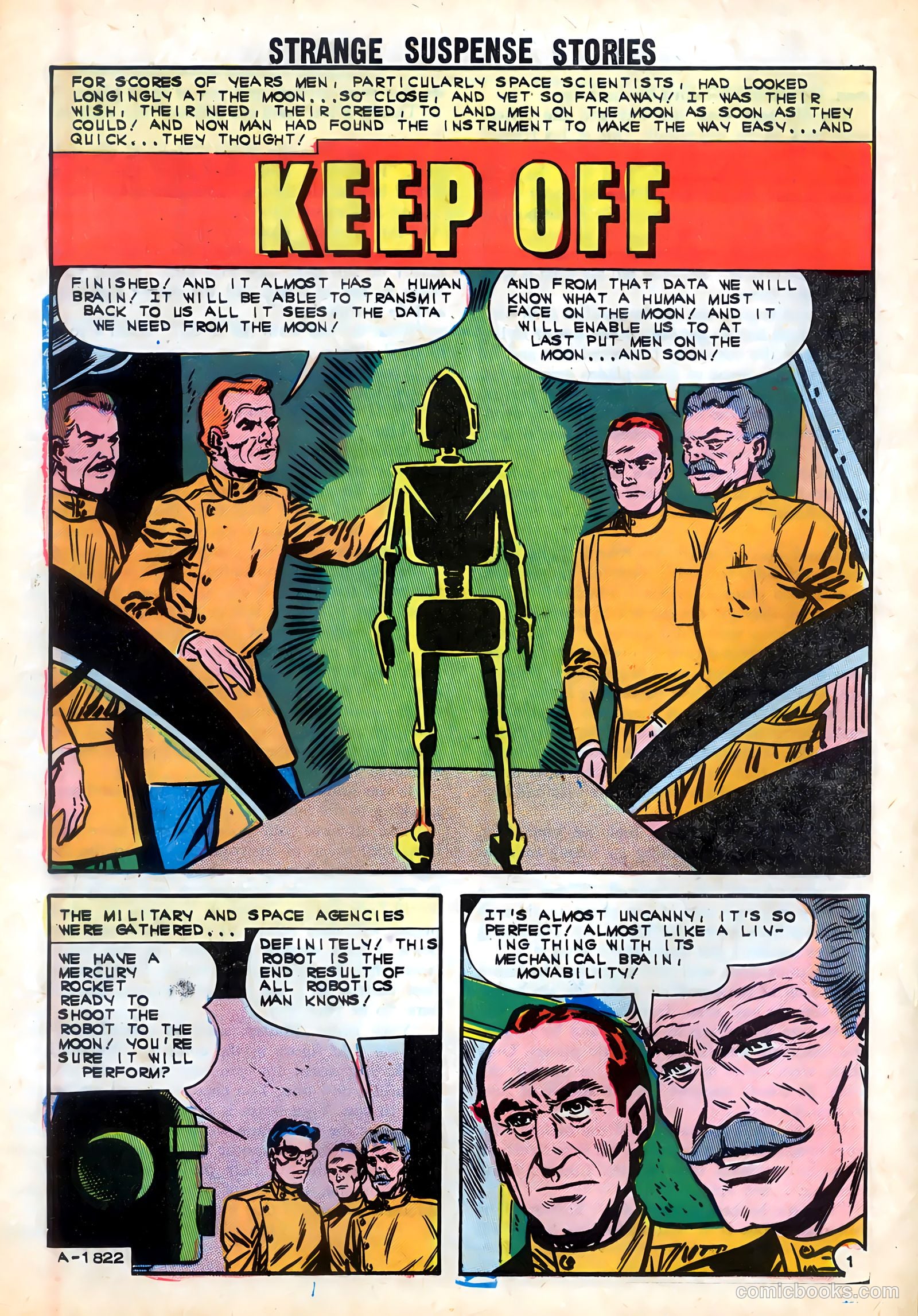 Strange Suspense Stories #66 (1963) — page 20 of 36