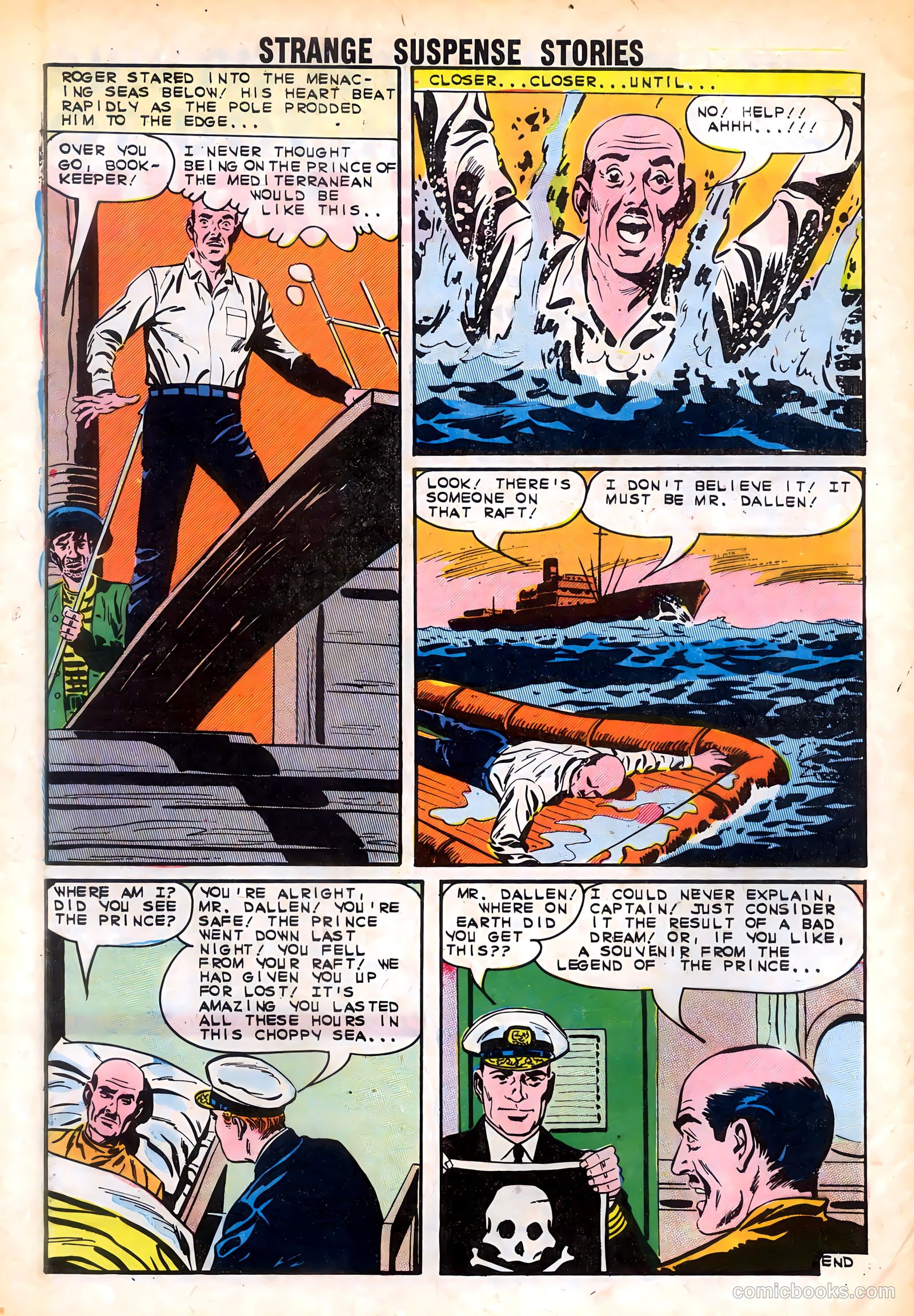 Strange Suspense Stories #66 (1963) — page 32 of 36