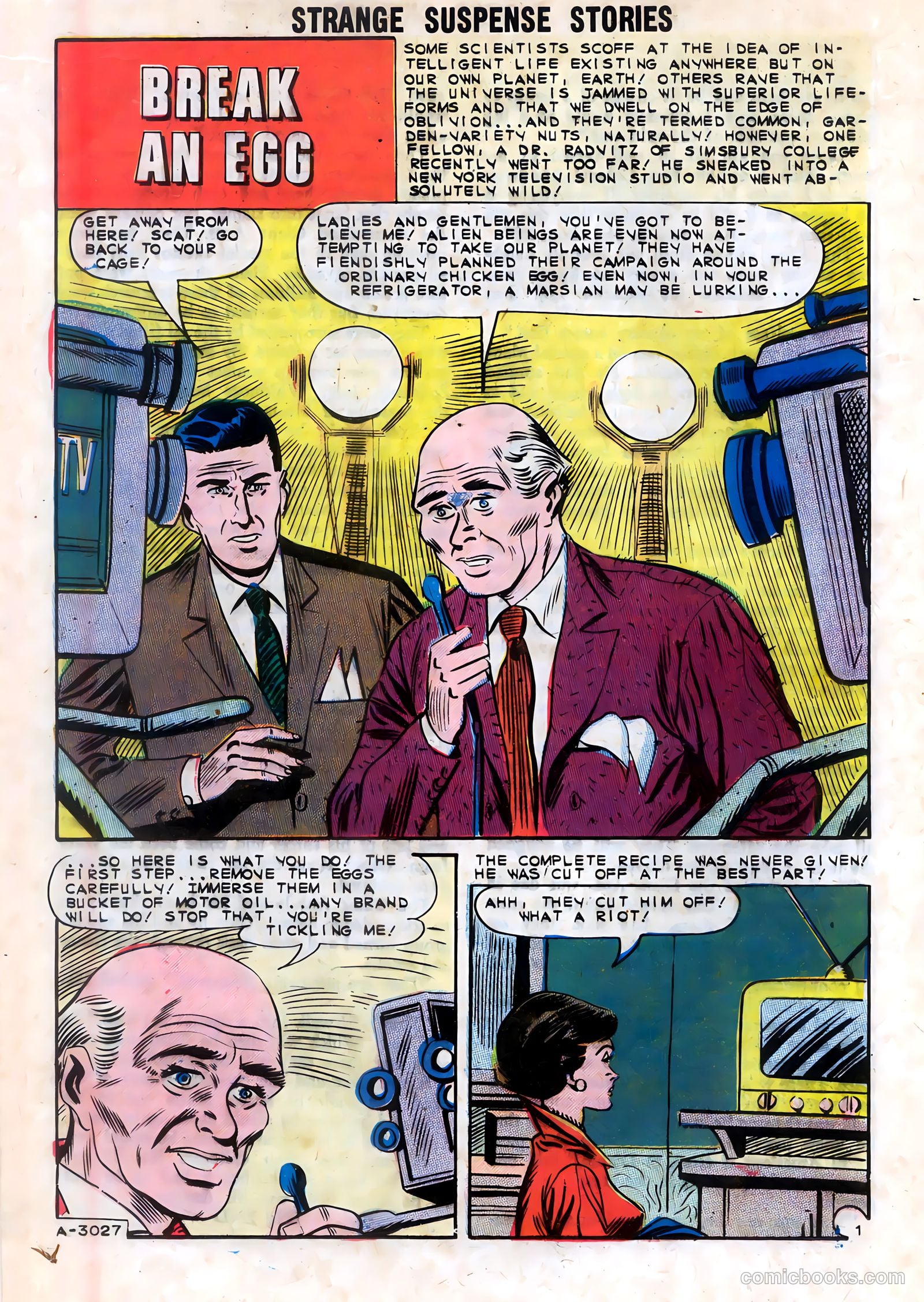 Strange Suspense Stories #67 (1963) — page 20 of 37