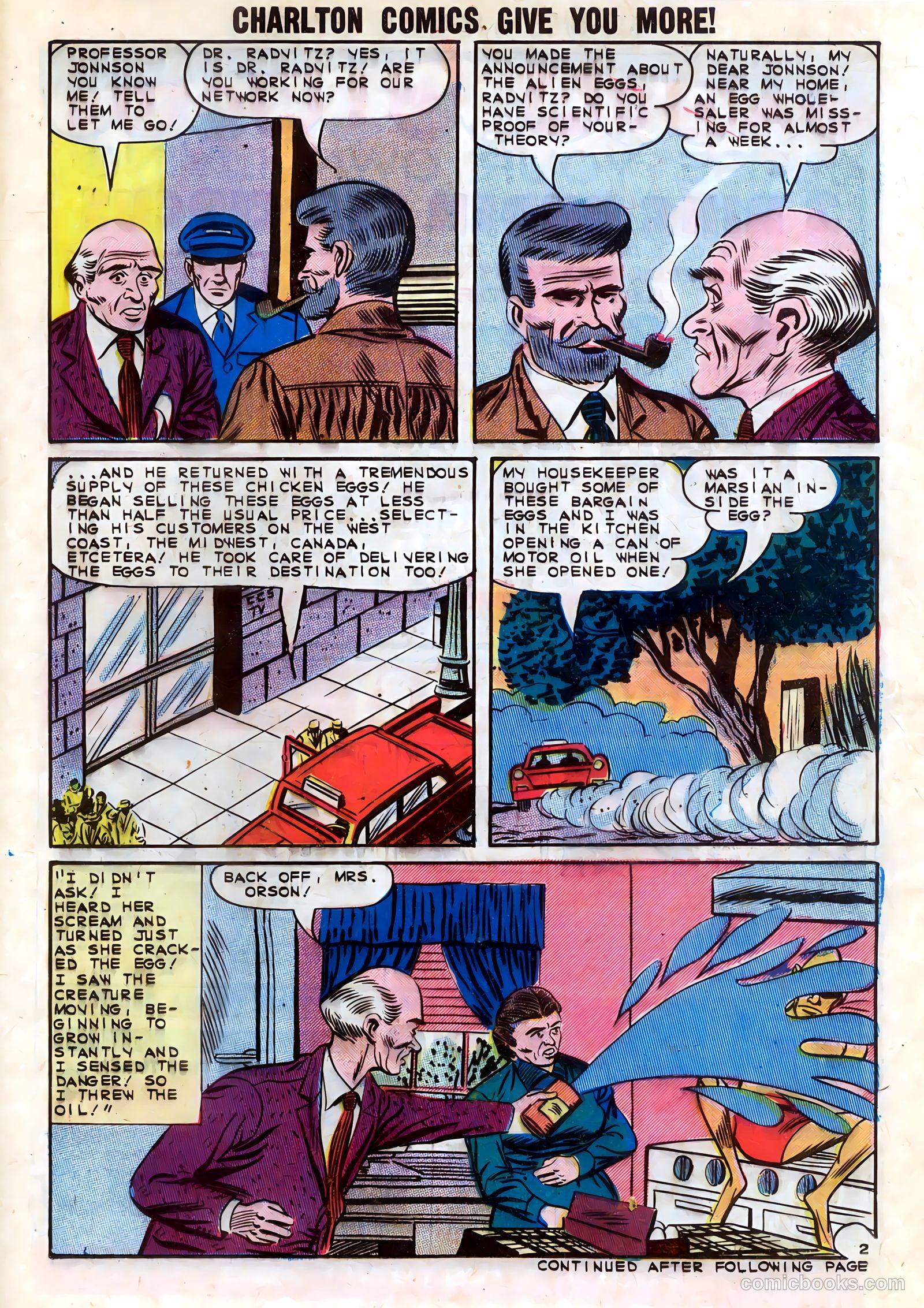 Strange Suspense Stories #67 (1963) — page 21 of 37