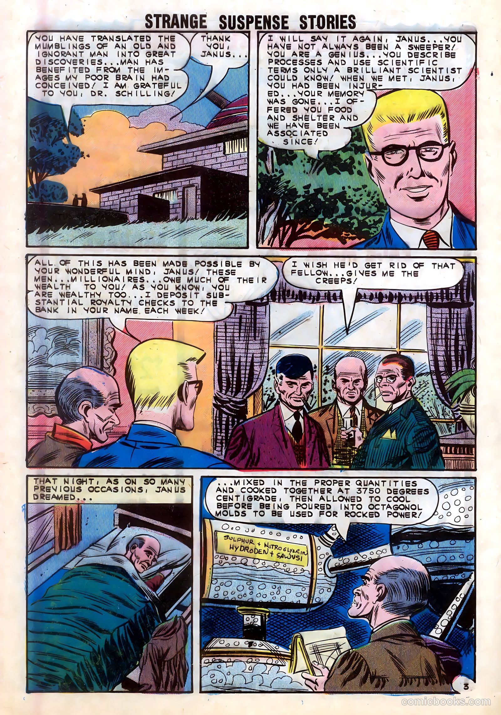 Strange Suspense Stories #67 (1963) — page 32 of 37