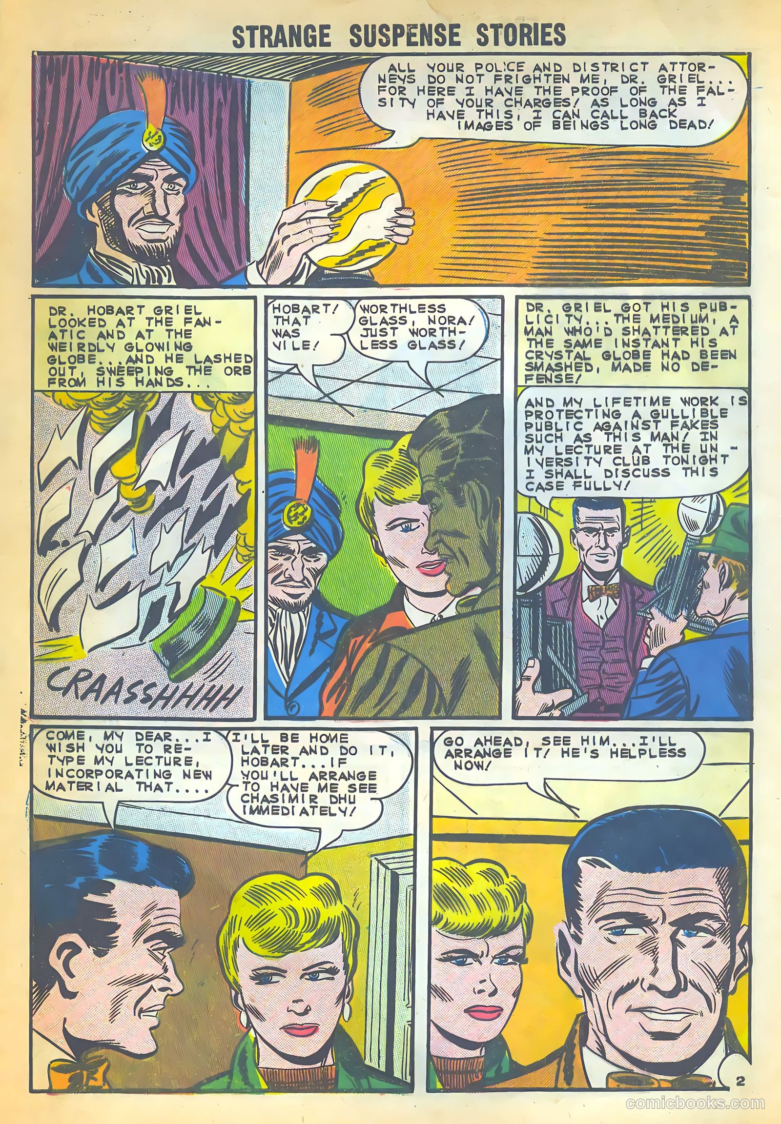 Strange Suspense Stories #68 (1963) — page 4 of 36