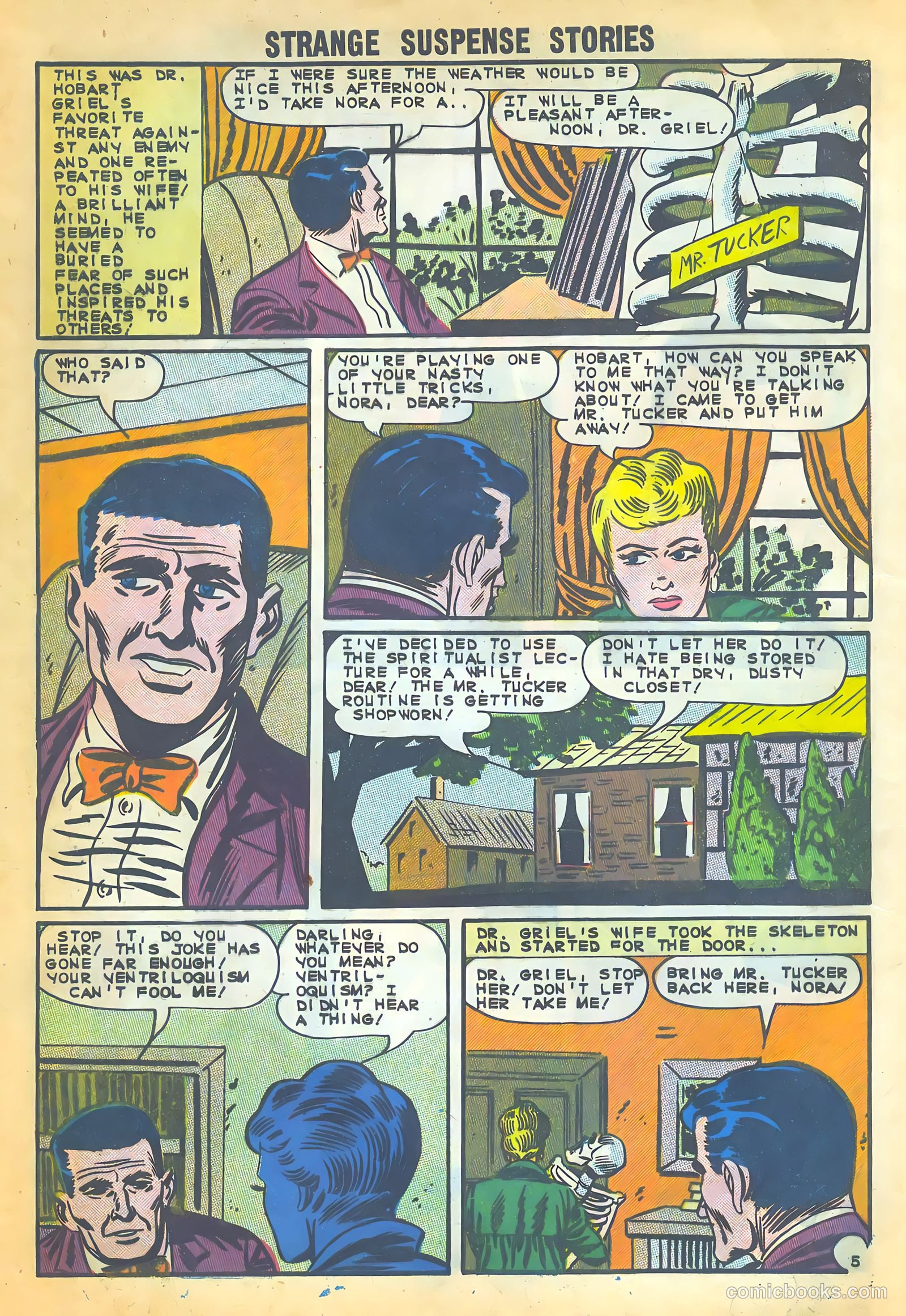 Strange Suspense Stories #68 (1963) — page 8 of 36