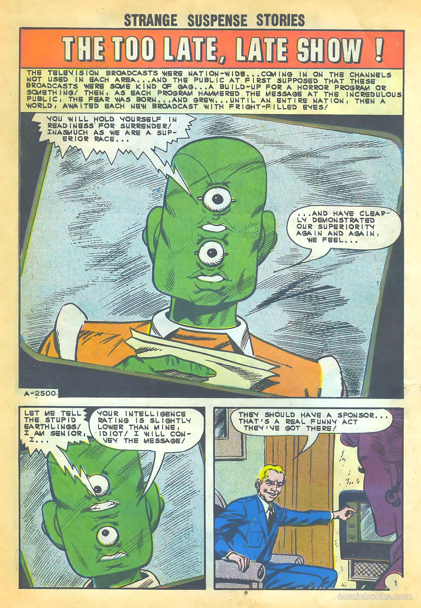Strange Suspense Stories #68 (1963) — page 10 of 36