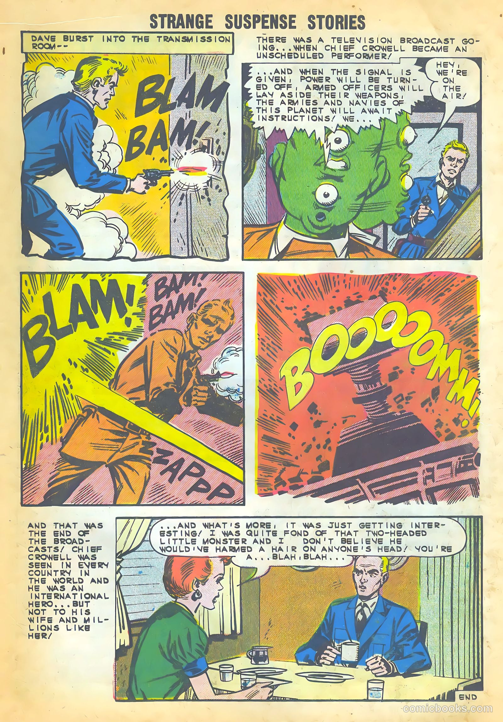Strange Suspense Stories #68 (1963) — page 16 of 36