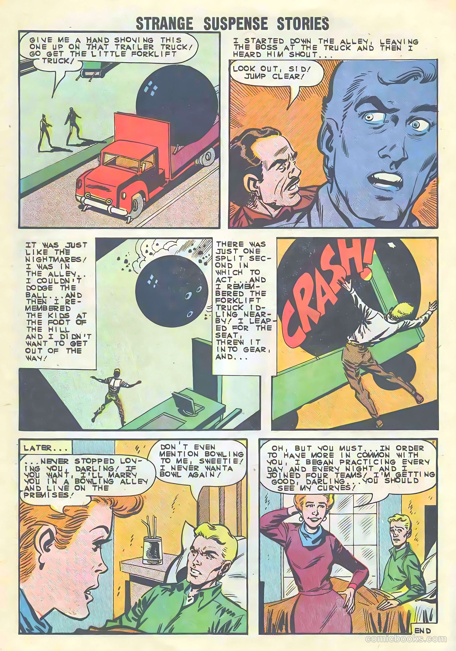 Strange Suspense Stories #69 (1961) — page 10 of 36