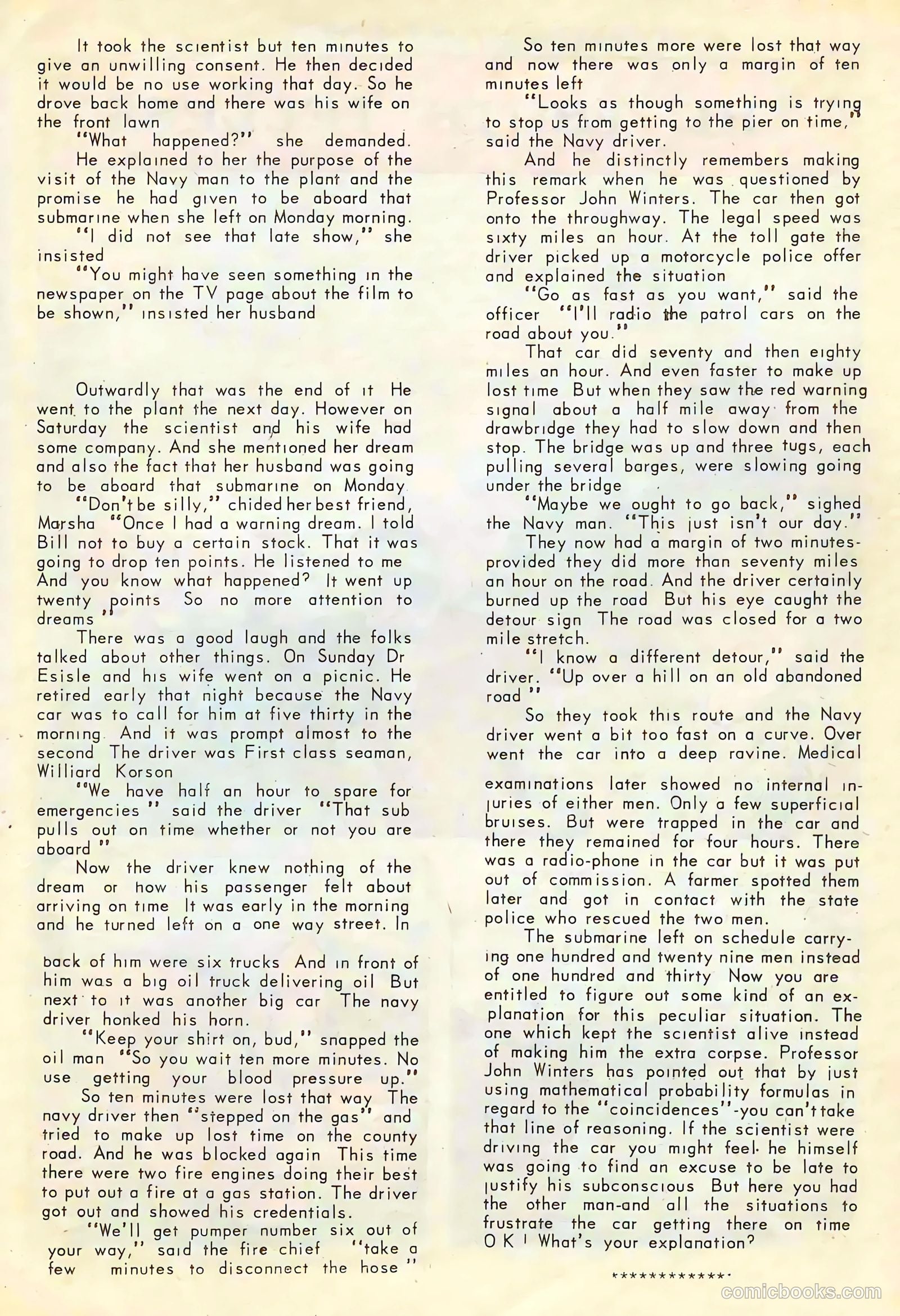 Strange Suspense Stories #69 (1961) — page 19 of 36