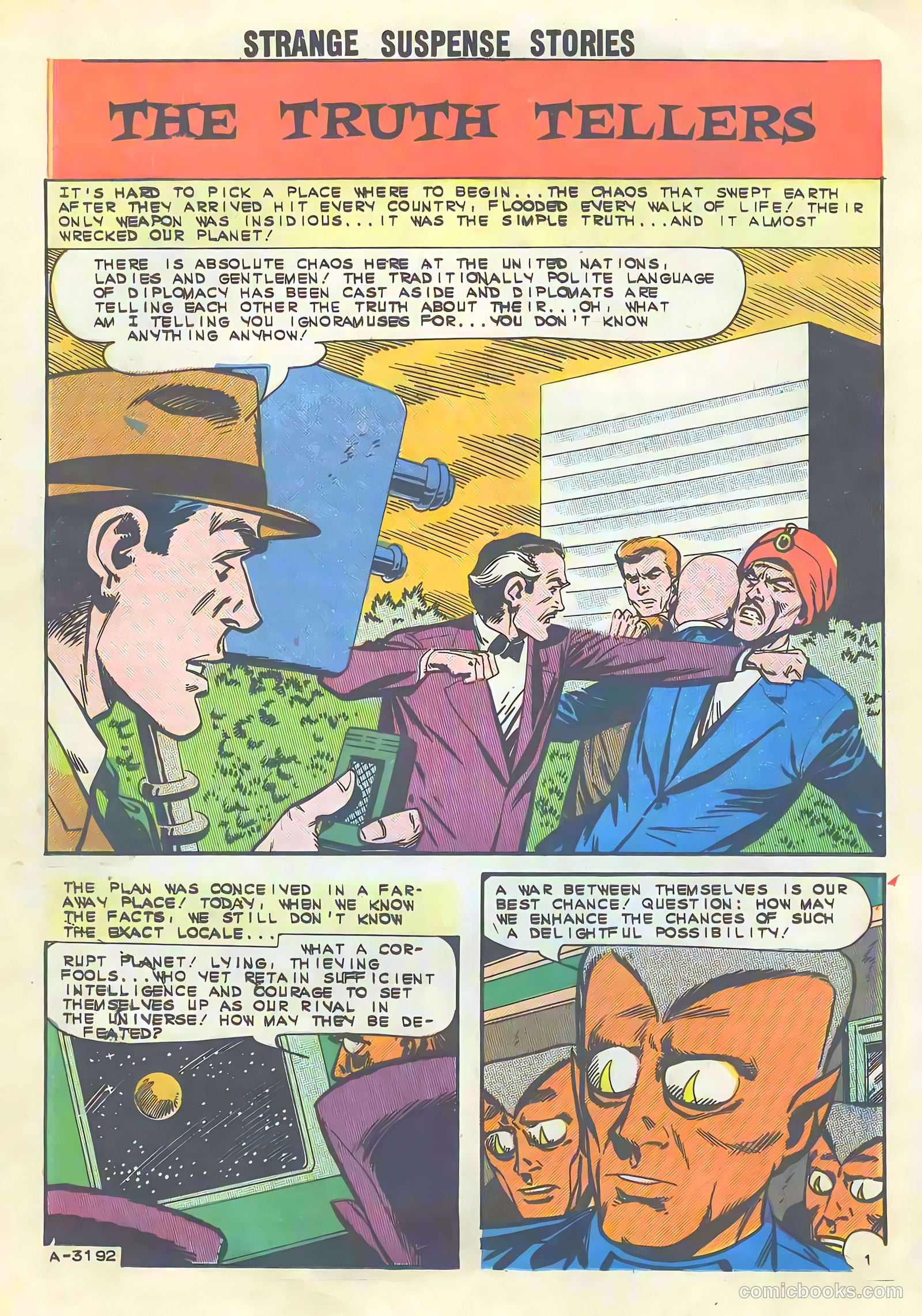Strange Suspense Stories #69 (1961) — page 20 of 36