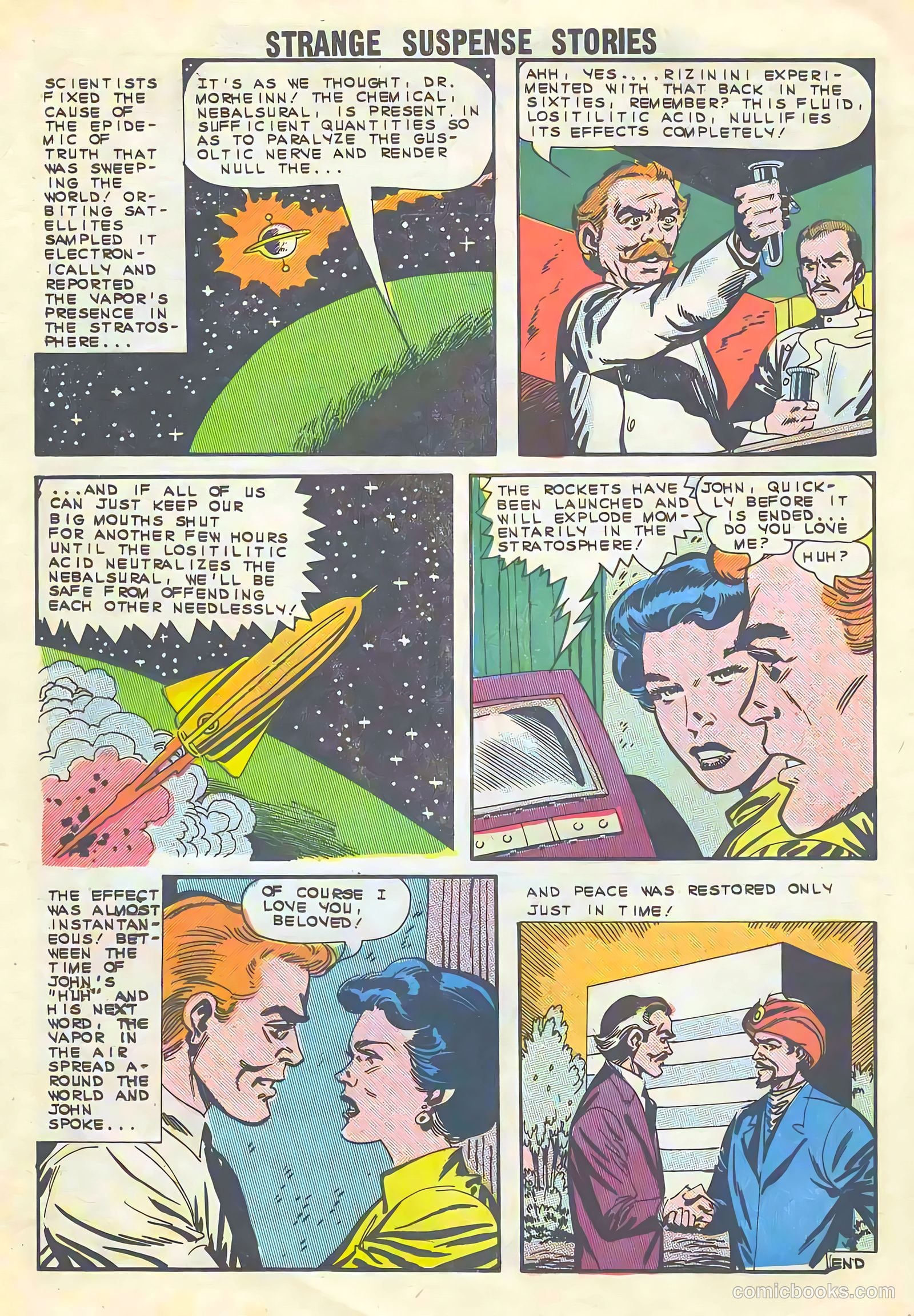 Strange Suspense Stories #69 (1961) — page 26 of 36