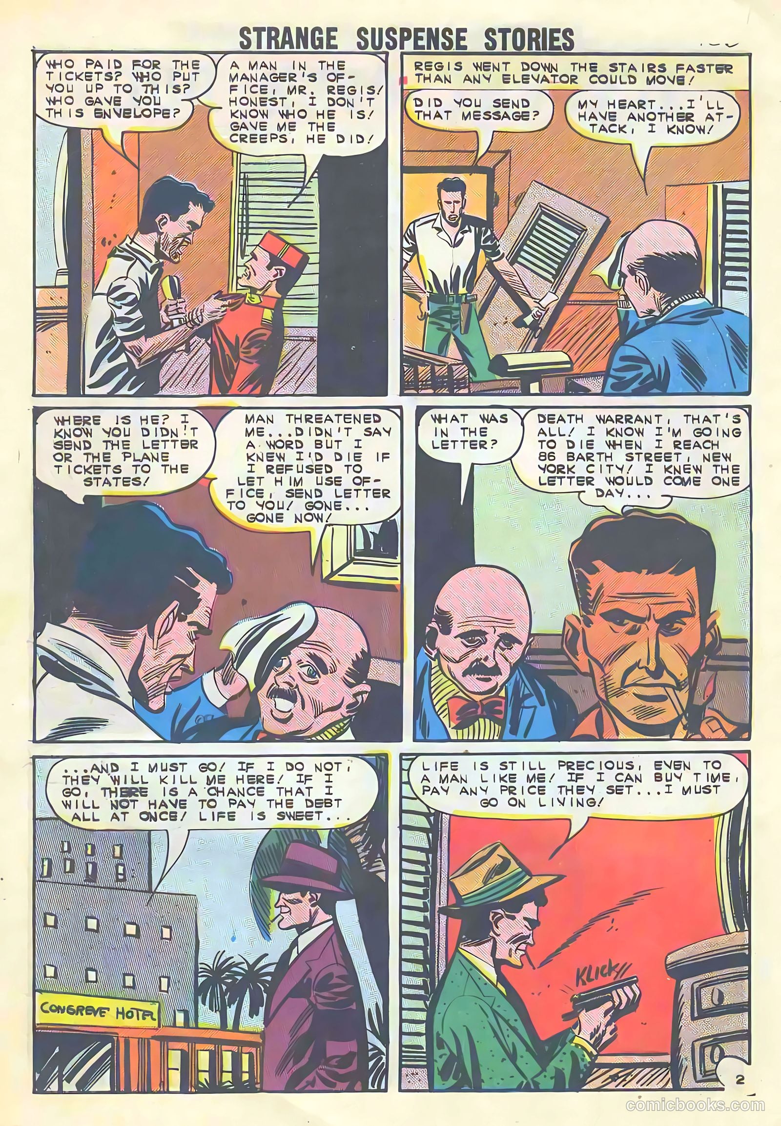 Strange Suspense Stories #69 (1961) — page 28 of 36