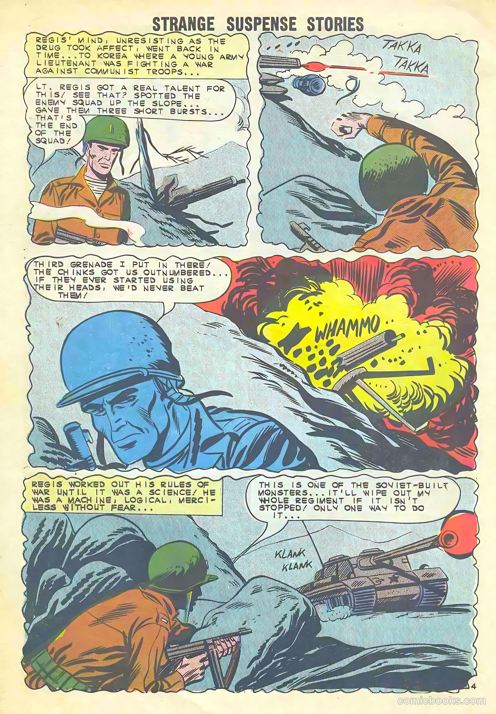 Strange Suspense Stories #69 (1961) — page 30 of 36