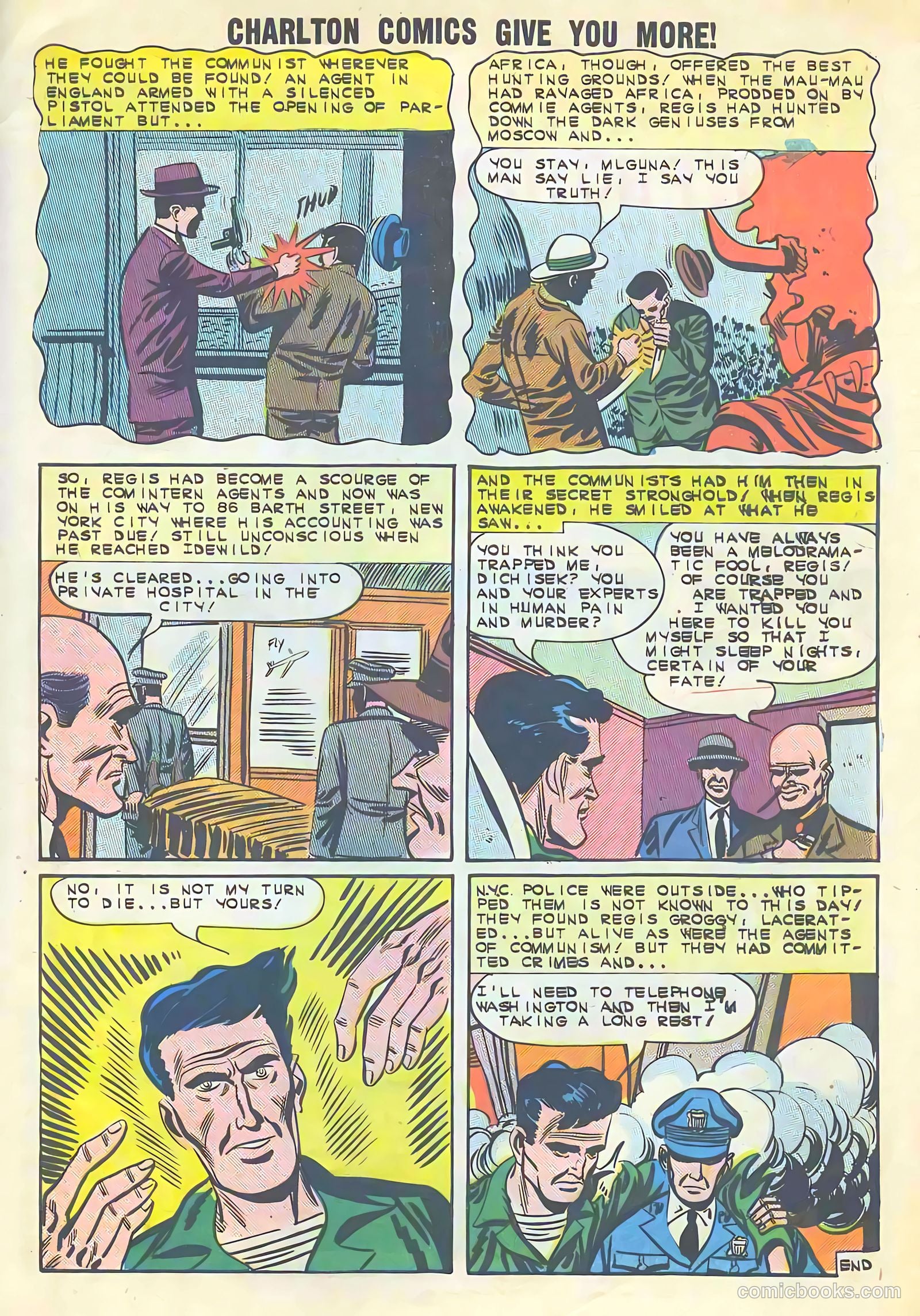Strange Suspense Stories #69 (1961) — page 33 of 36