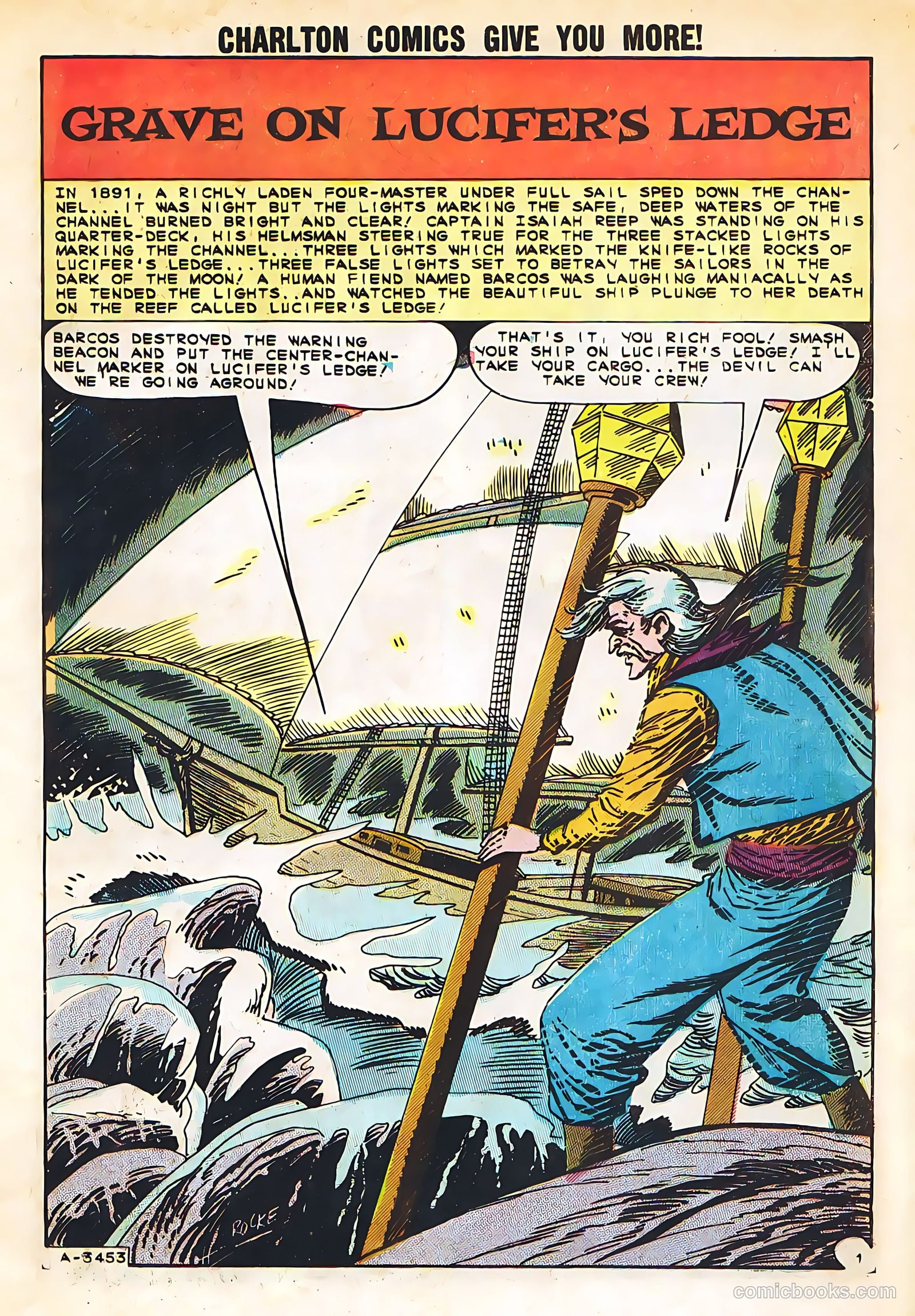 Strange Suspense Stories #70 (1964) — page 3 of 36