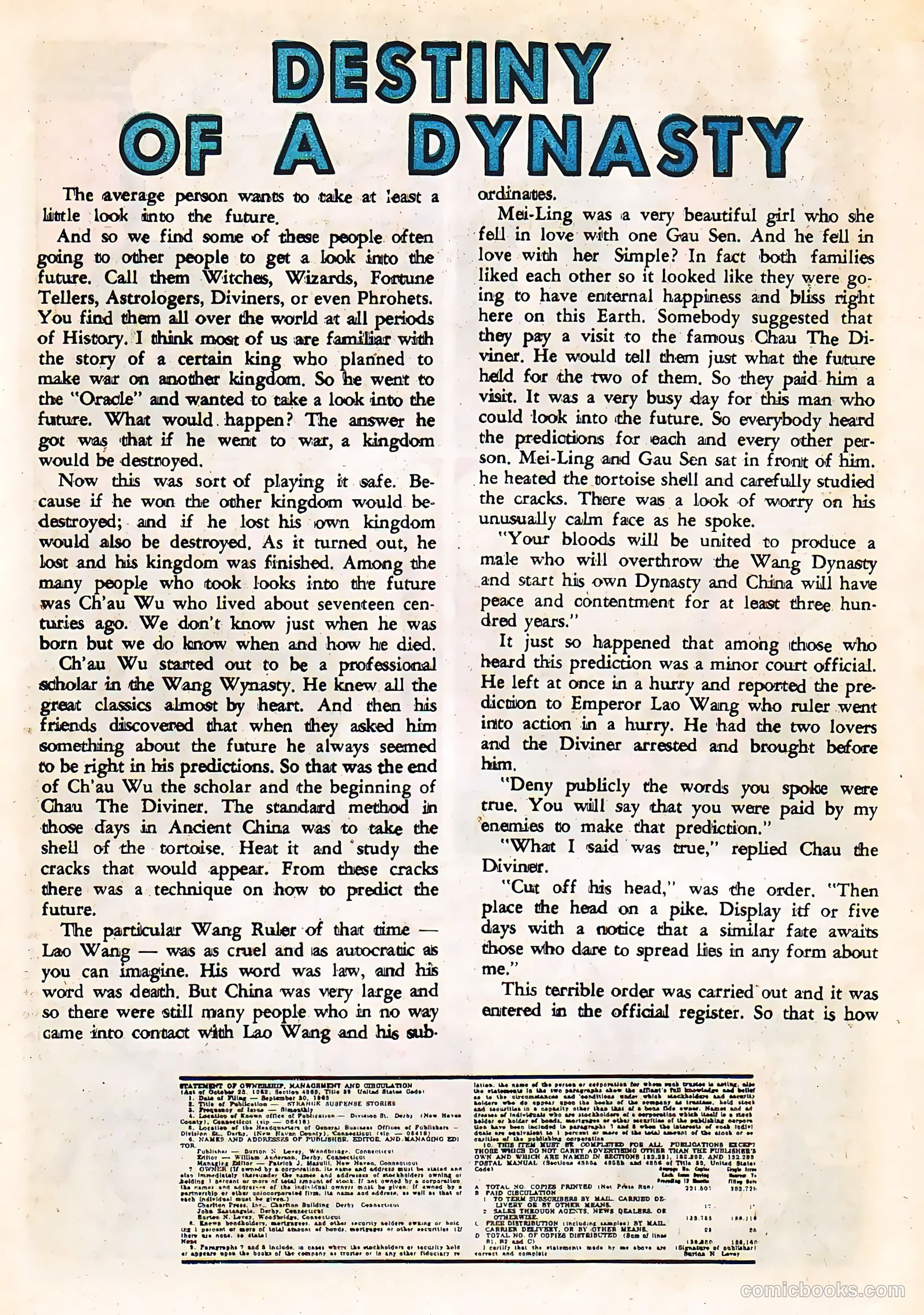 Strange Suspense Stories #70 (1964) — page 20 of 36