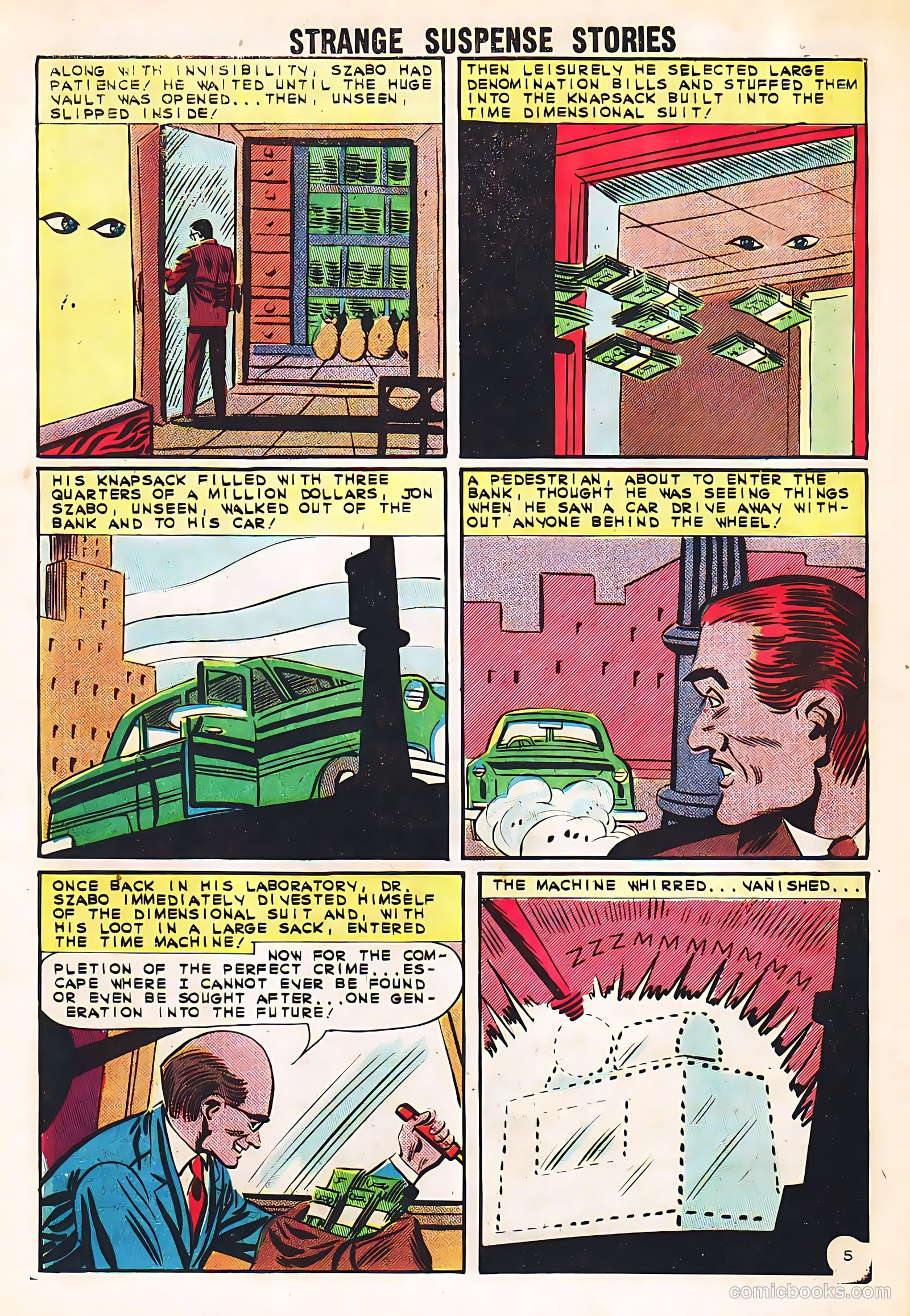 Strange Suspense Stories #70 (1964) — page 32 of 36