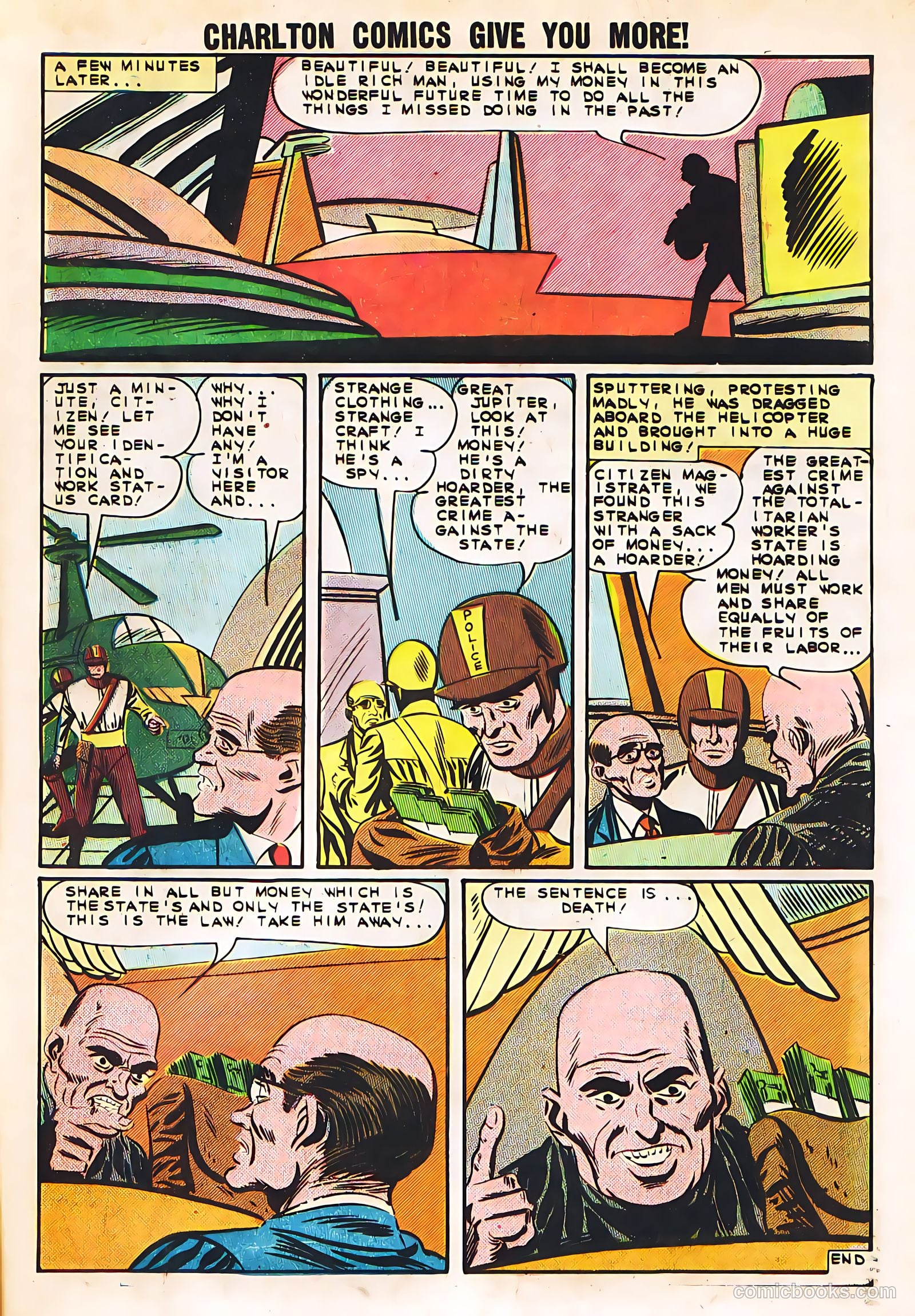 Strange Suspense Stories #70 (1964) — page 33 of 36