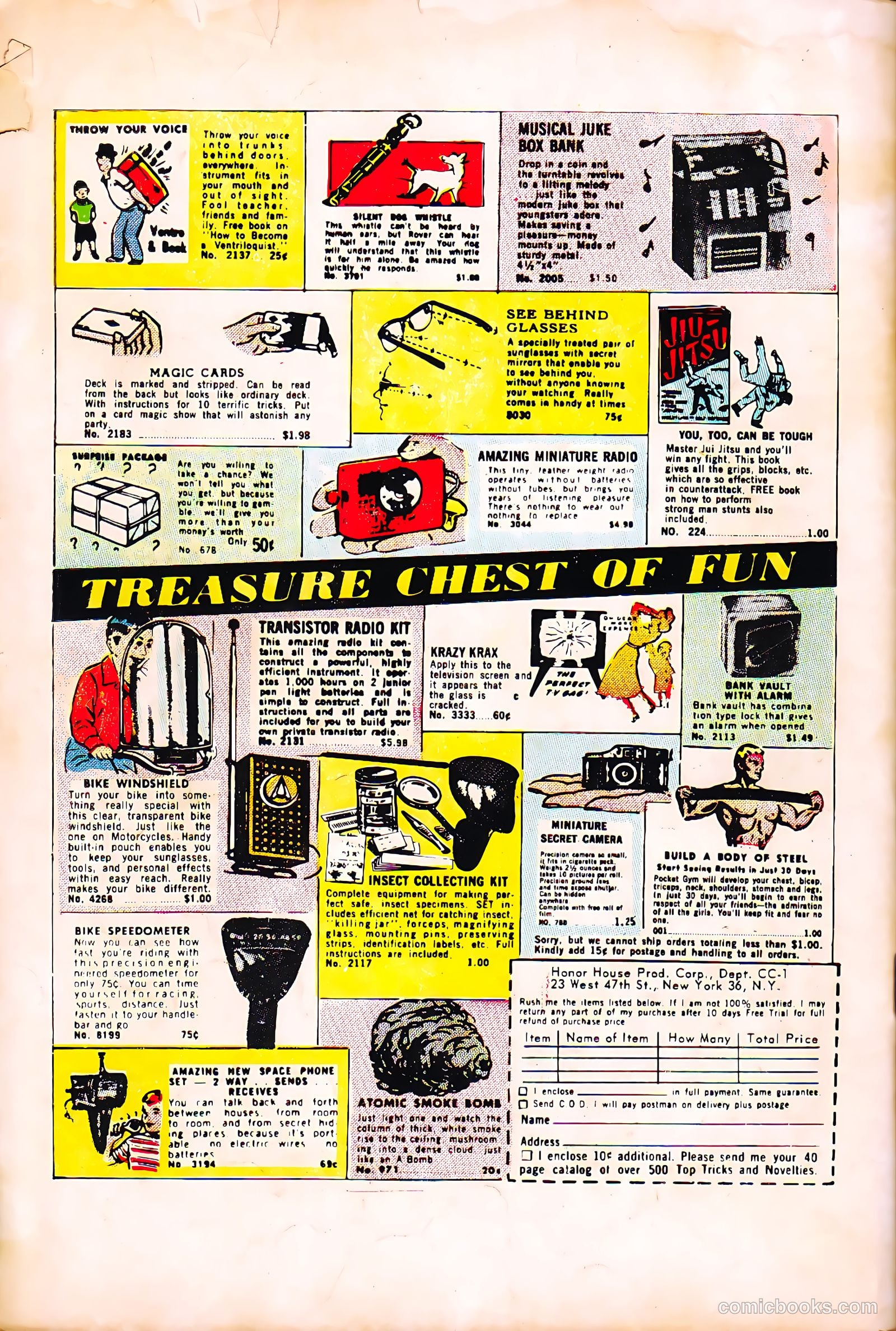 Strange Suspense Stories #70 (1964) — page 36 of 36