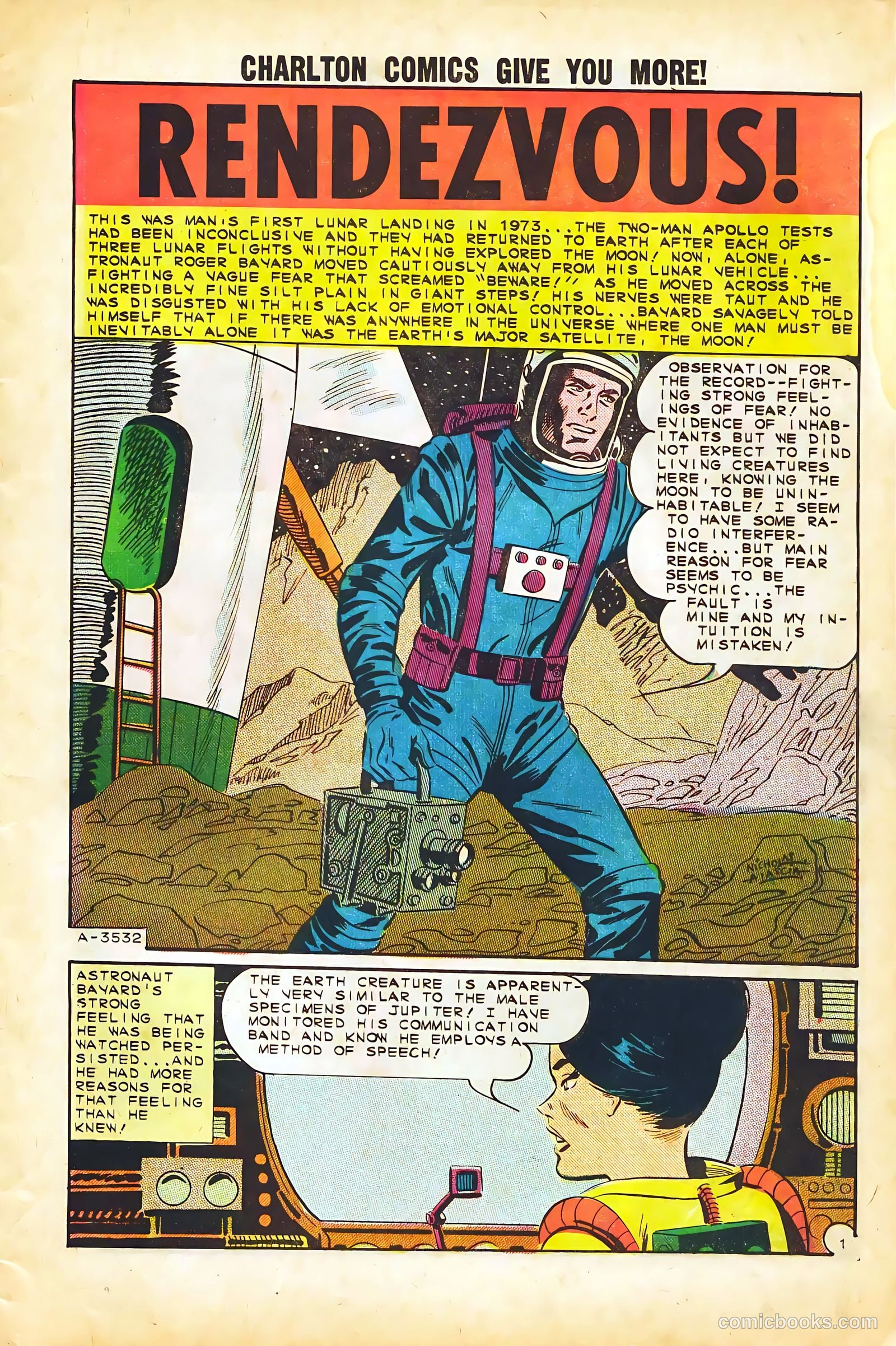 Strange Suspense Stories #71 (1964) — page 3 of 36