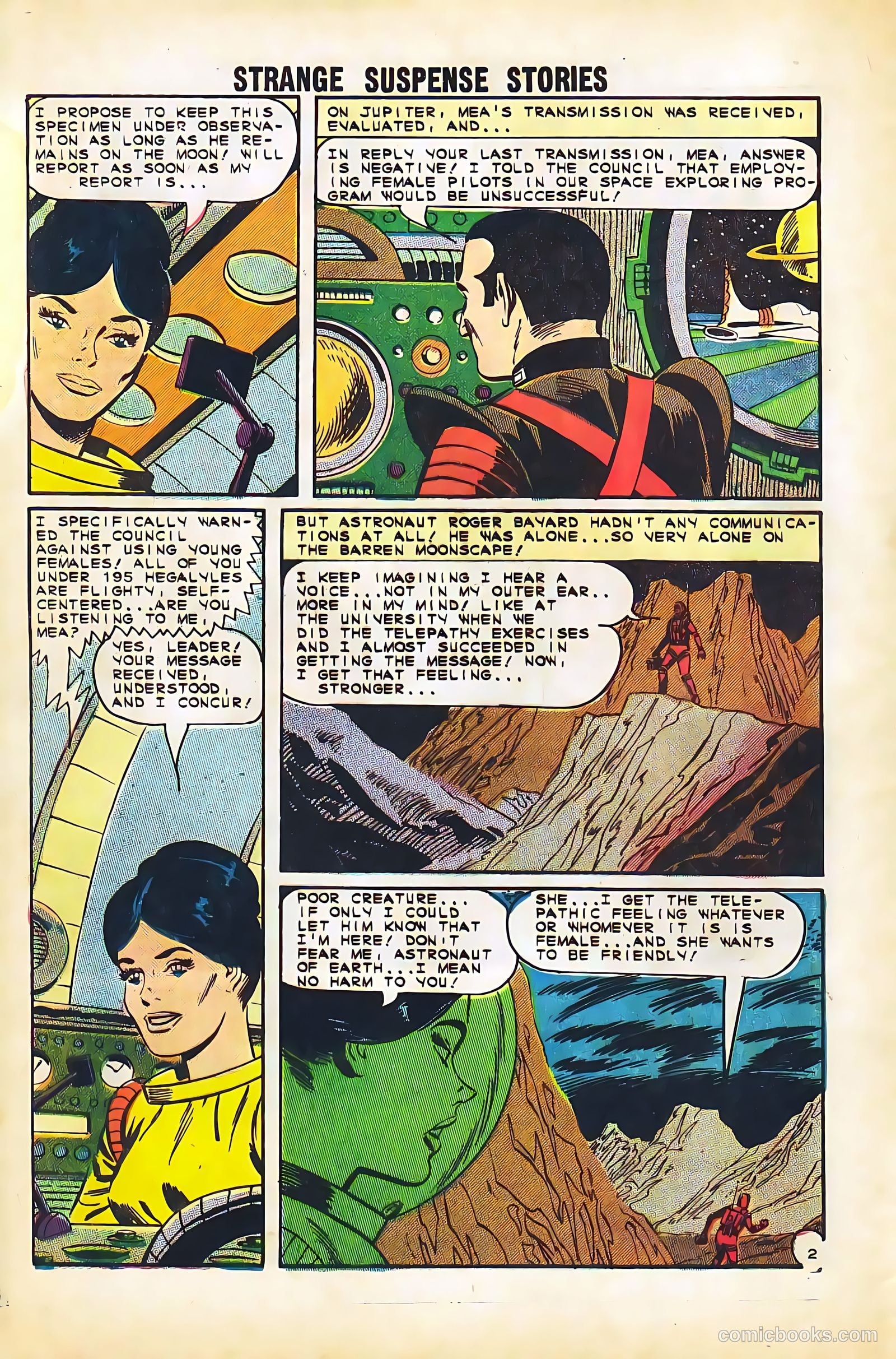 Strange Suspense Stories #71 (1964) — page 4 of 36