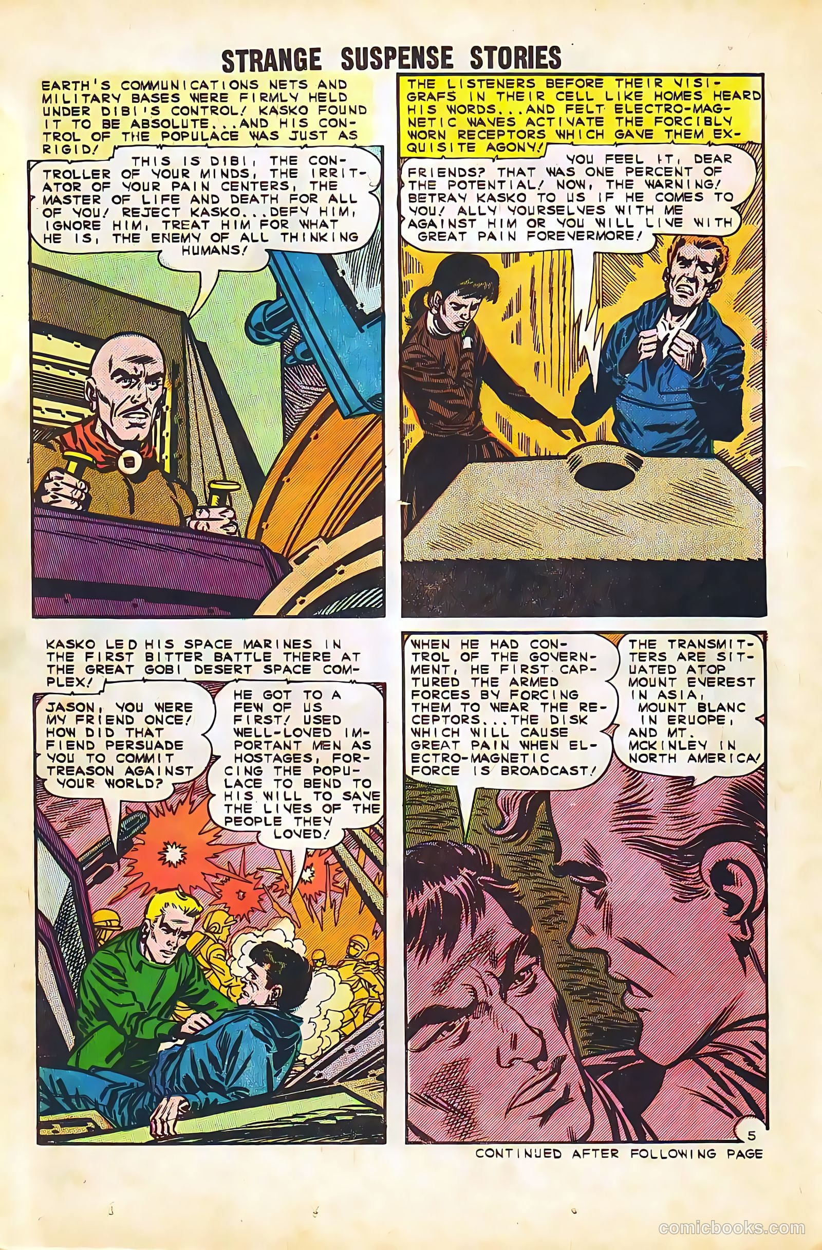 Strange Suspense Stories #71 (1964) — page 14 of 36