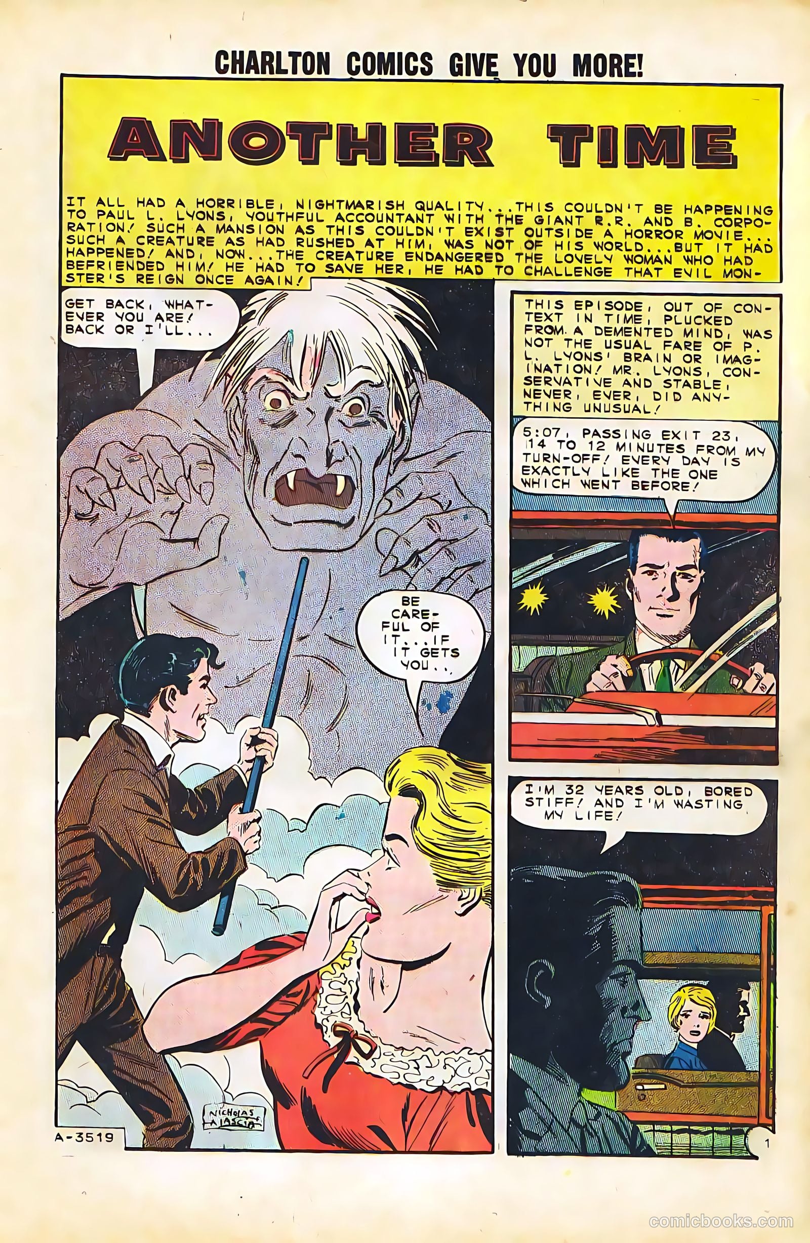 Strange Suspense Stories #71 (1964) — page 17 of 36