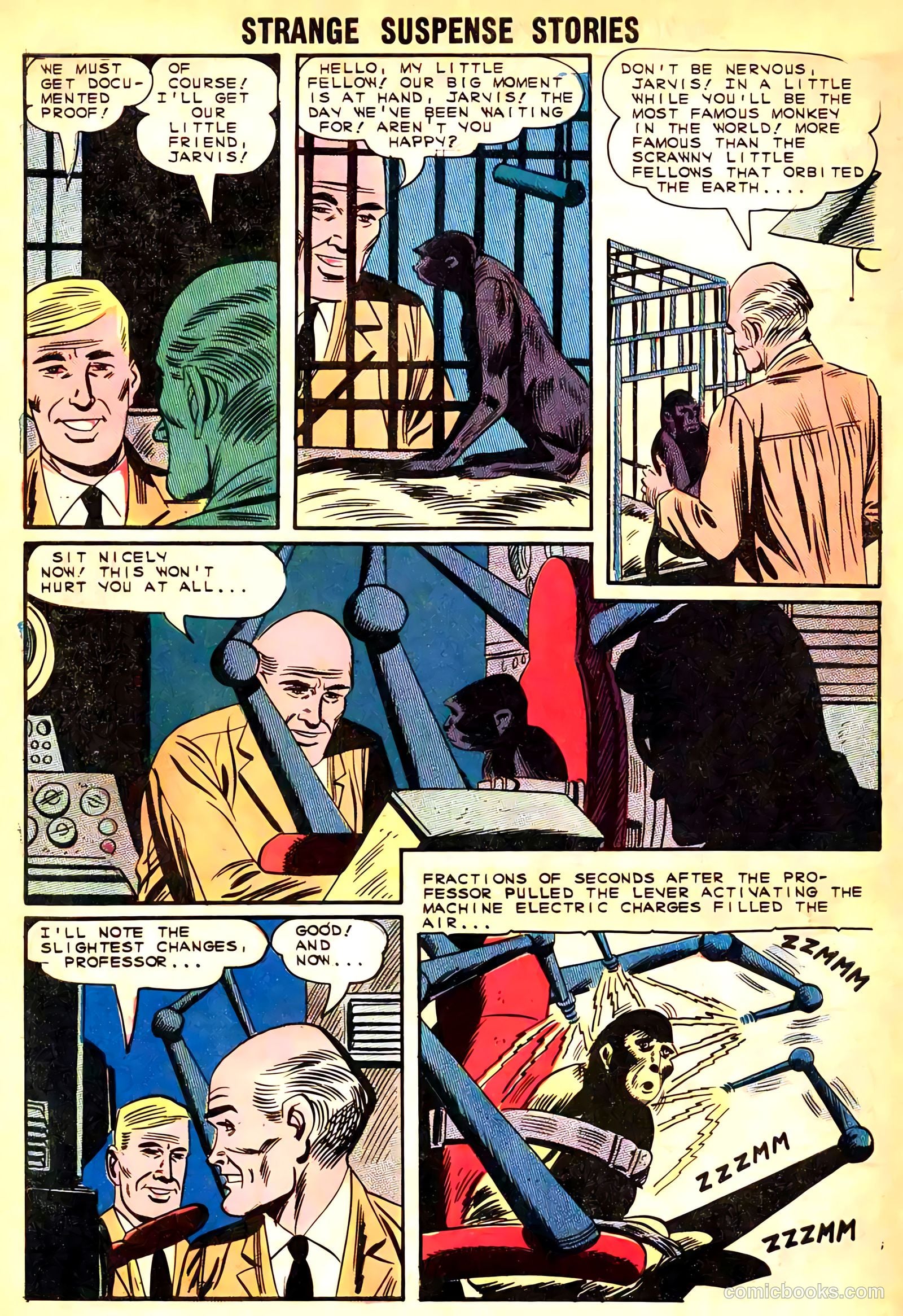 Strange Suspense Stories #72 (1964) — page 28 of 37