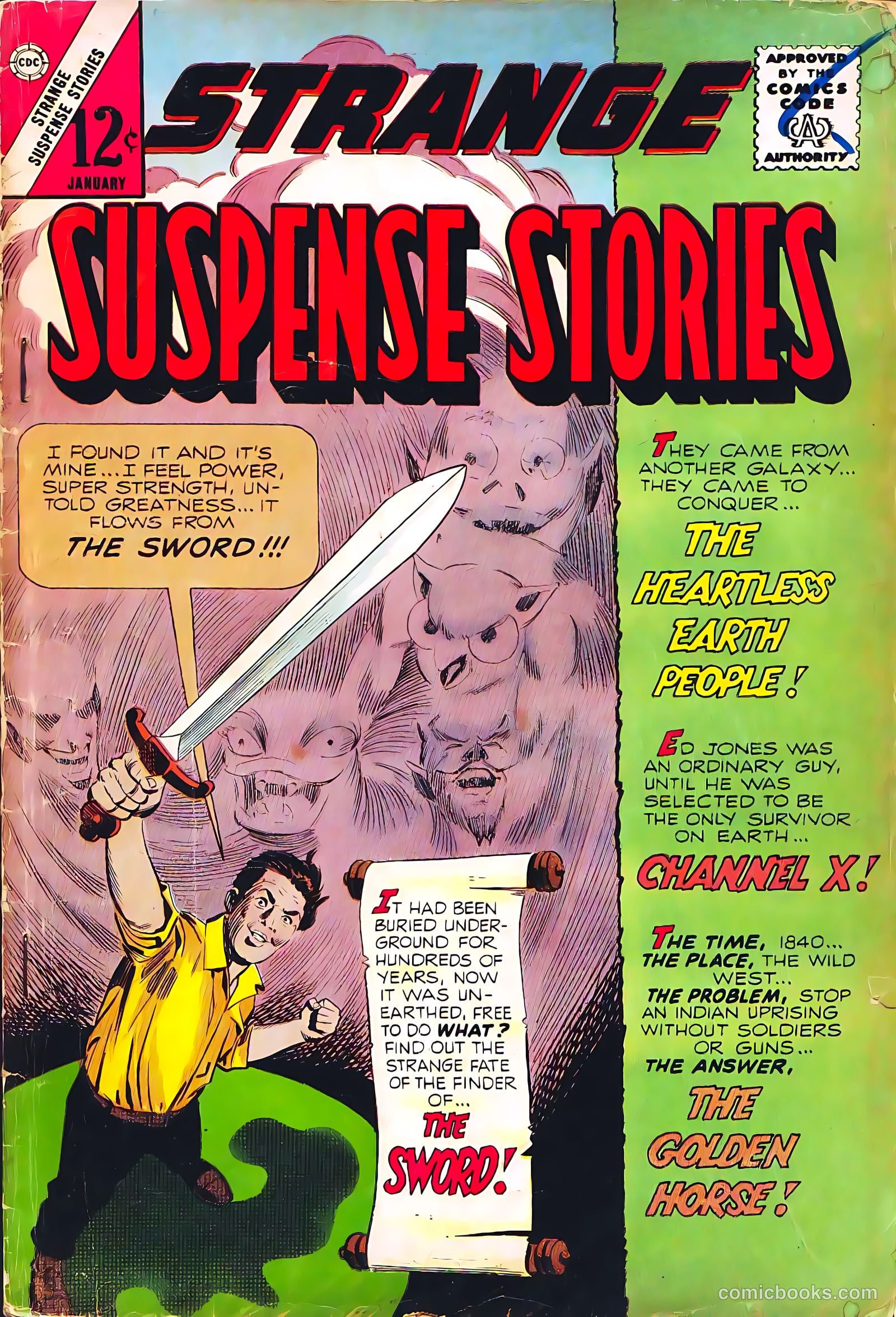 Strange Suspense Stories #73