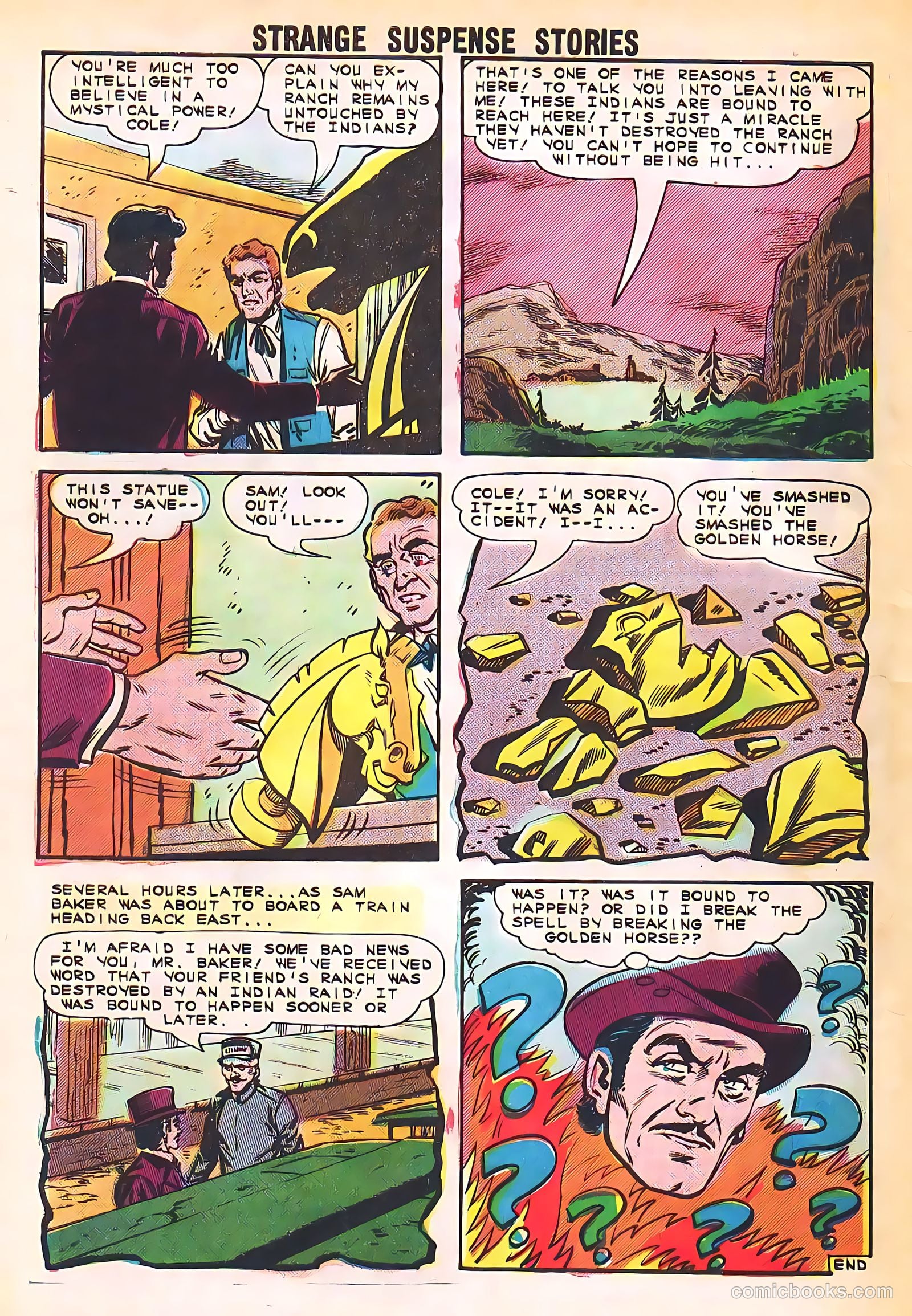 Strange Suspense Stories #73 (1965) — page 32 of 36