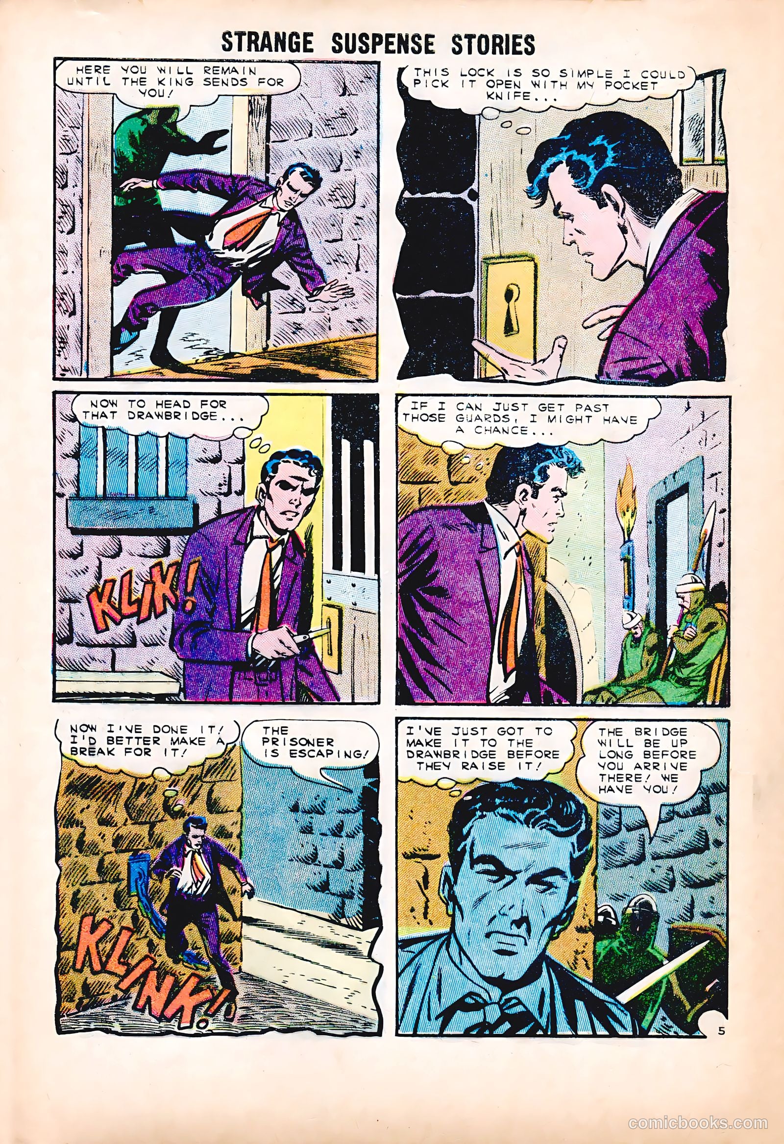 Strange Suspense Stories #74 (1965) — page 8 of 36