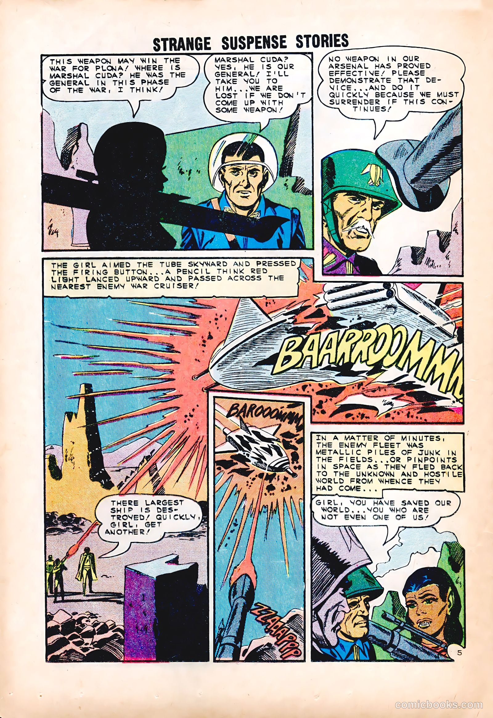 Strange Suspense Stories #74 (1965) — page 16 of 36