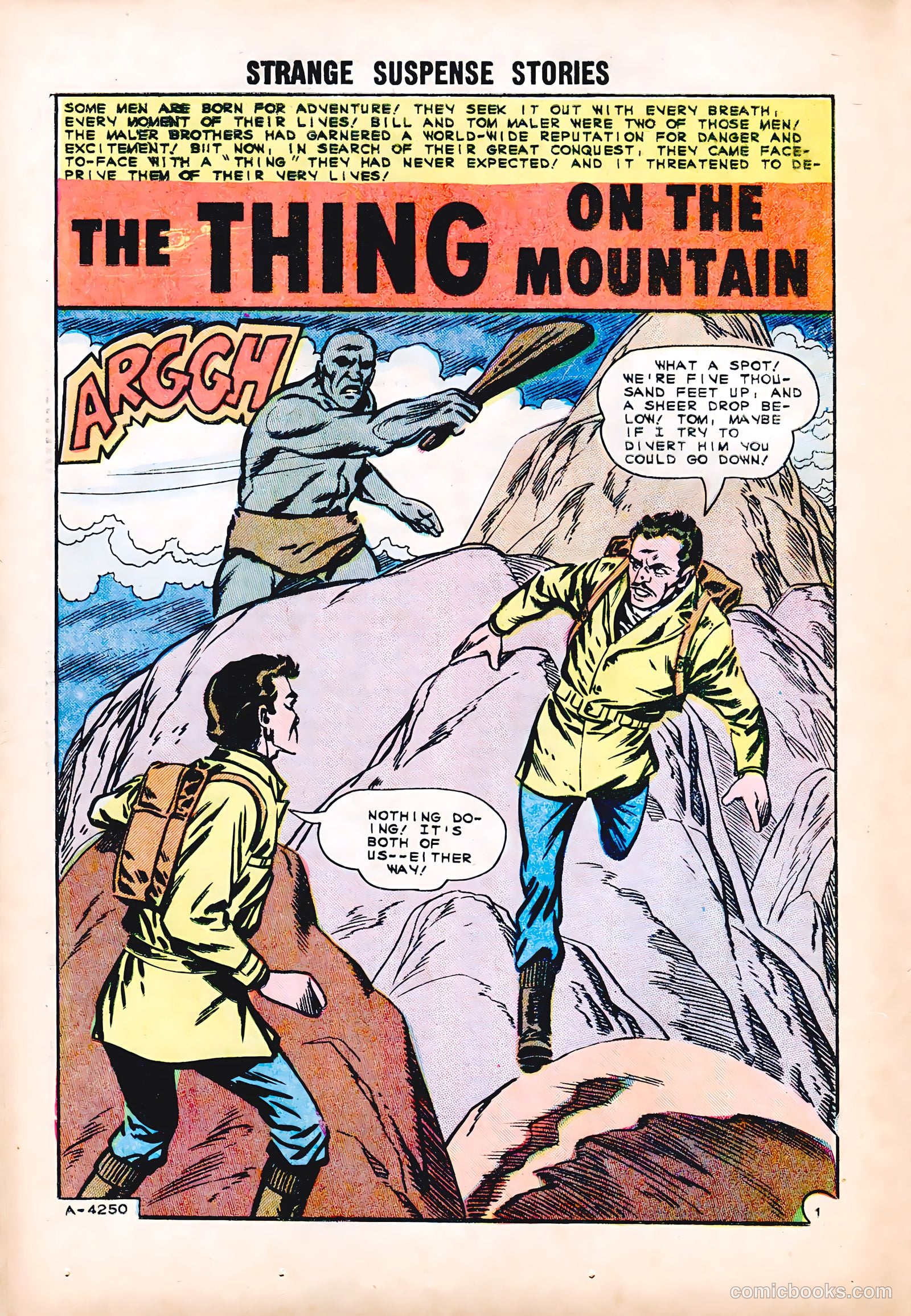 Strange Suspense Stories #74 (1965) — page 20 of 36