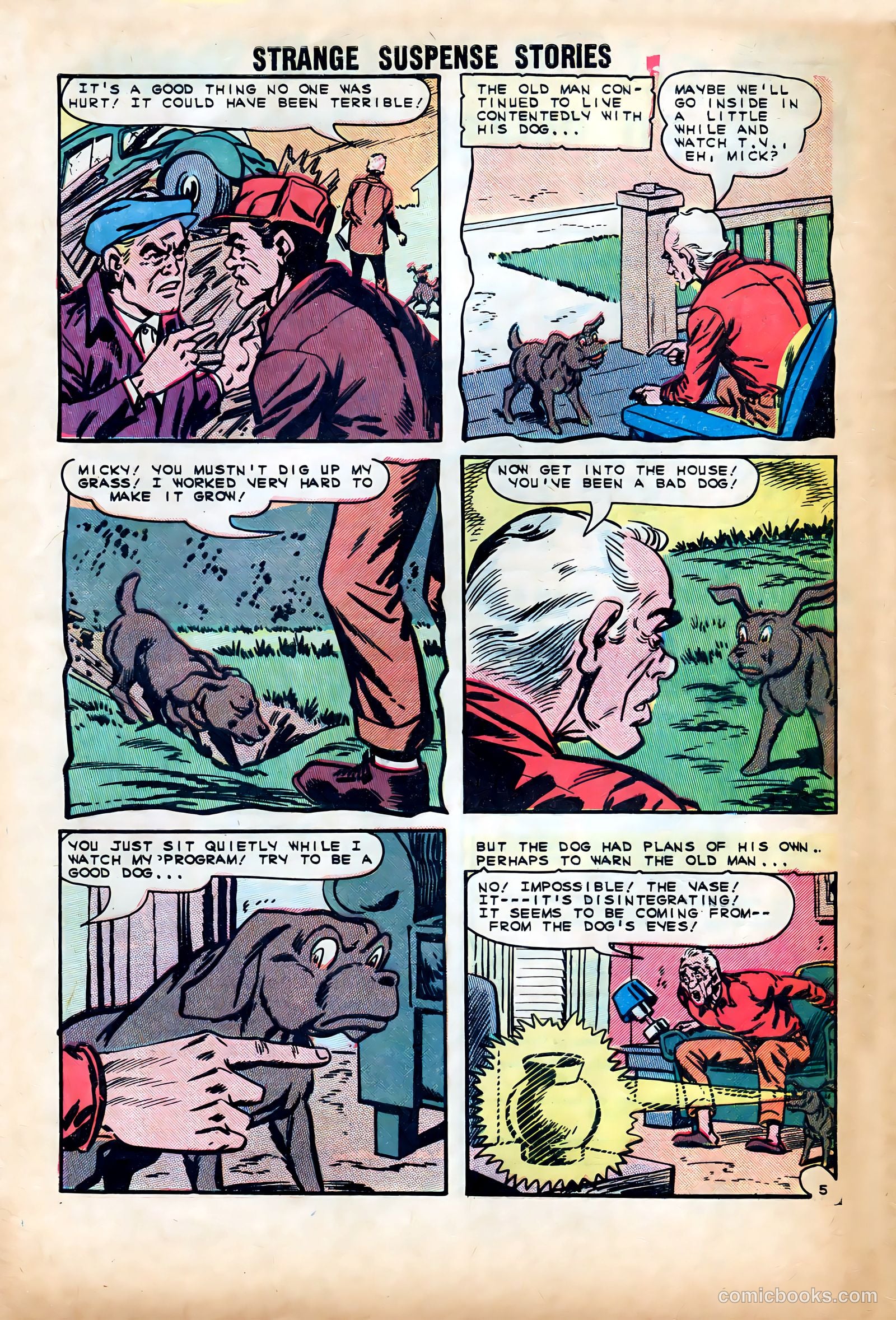 Strange Suspense Stories #74 (1965) — page 32 of 36