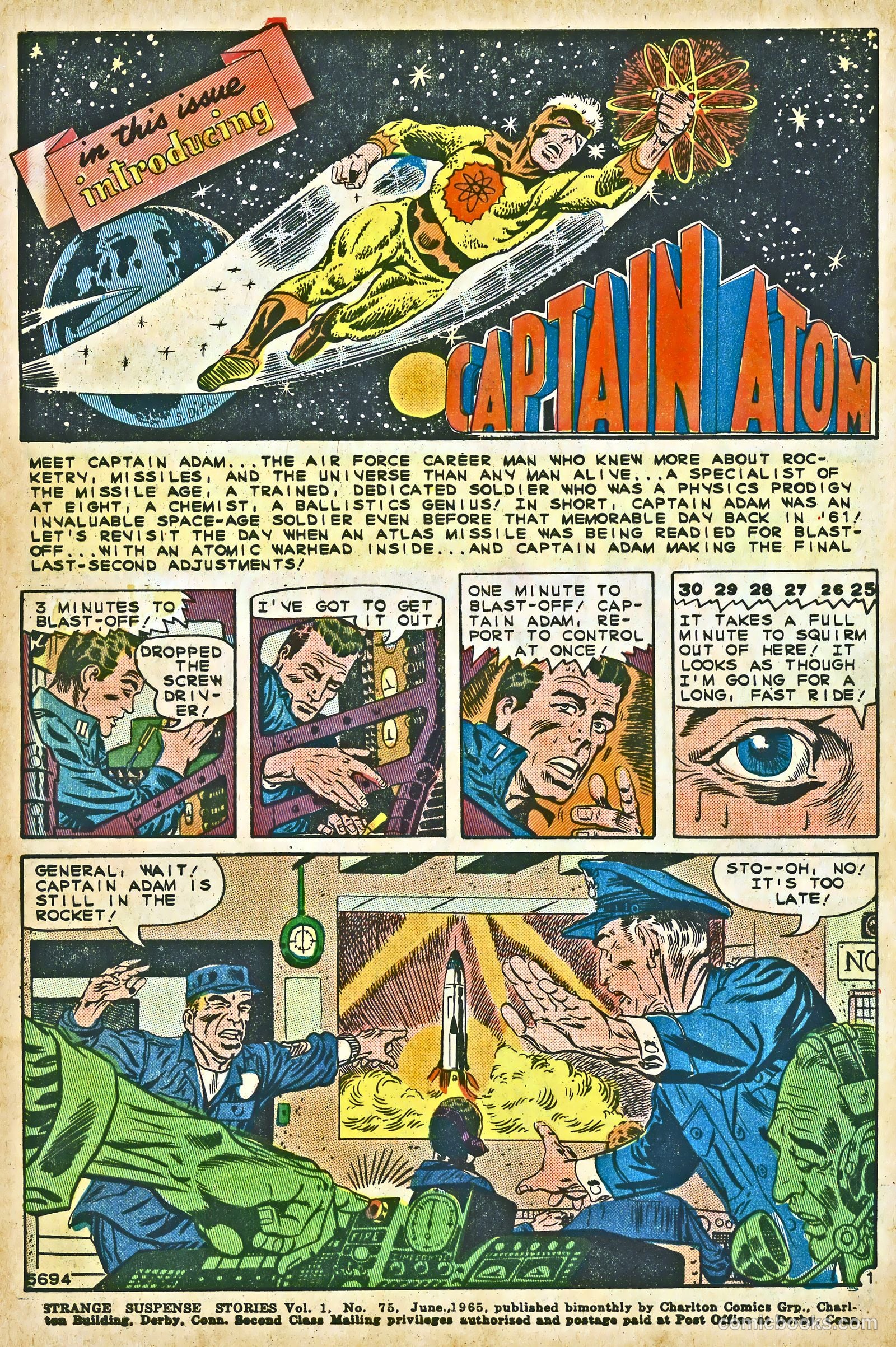 Strange Suspense Stories #75 (1965) — page 3 of 36
