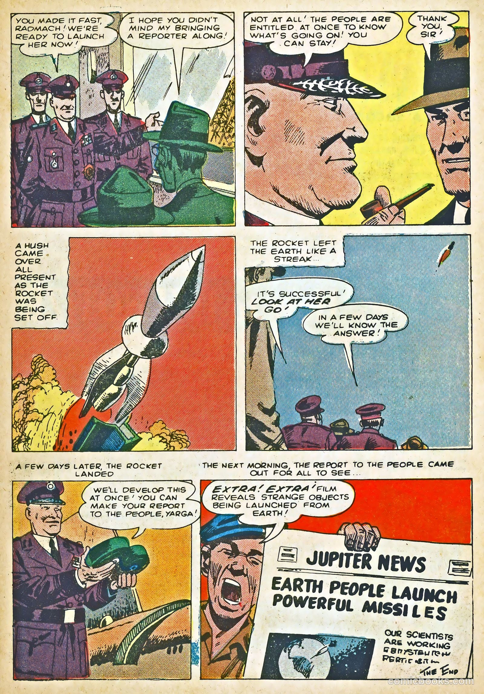Strange Suspense Stories #75 (1965) — page 33 of 36