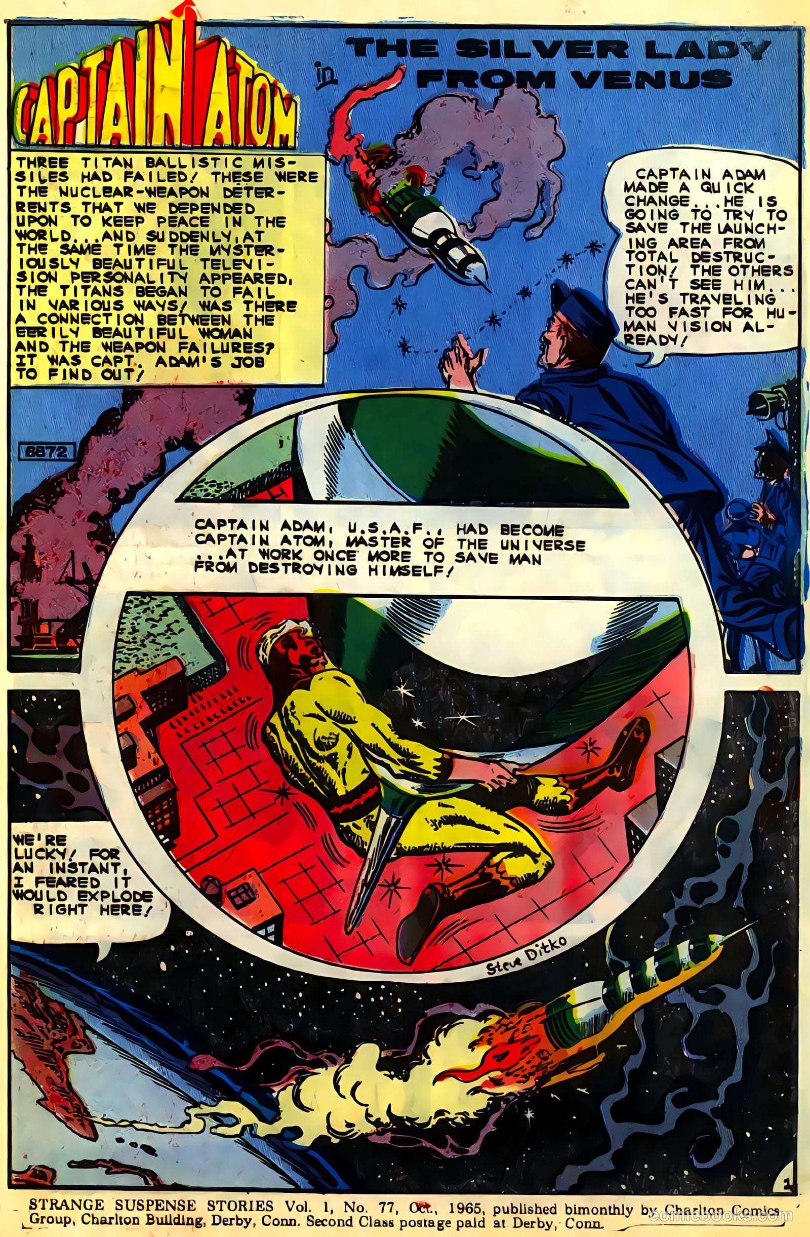 Strange Suspense Stories #77 (1965) — page 3 of 36