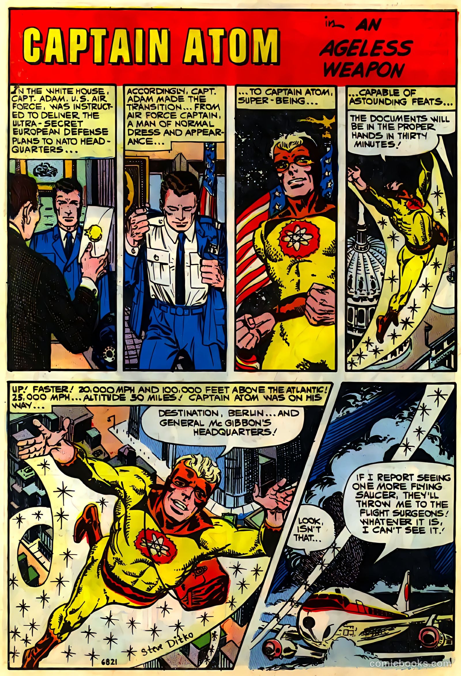 Strange Suspense Stories #77 (1965) — page 10 of 36