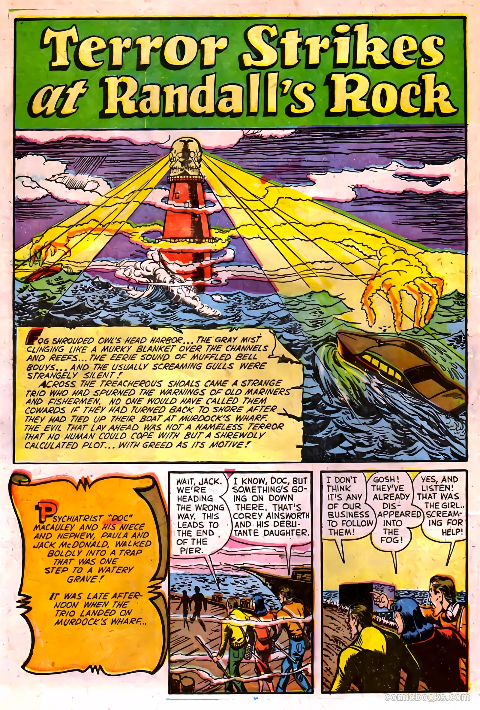 Strange Terrors #1 (1952) — page 10 of 36