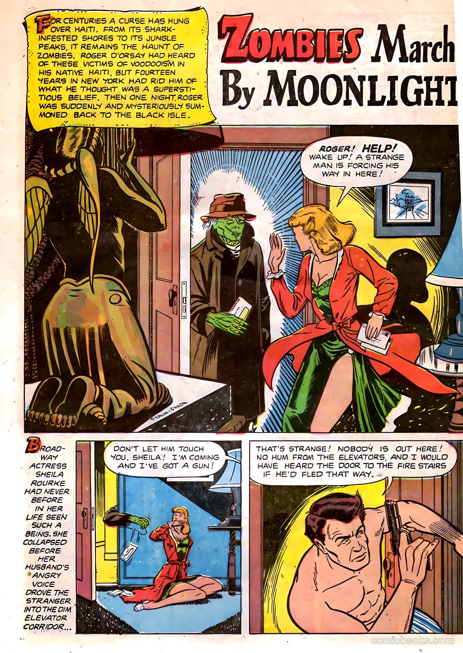 Strange Terrors #1 (1952) — page 16 of 36