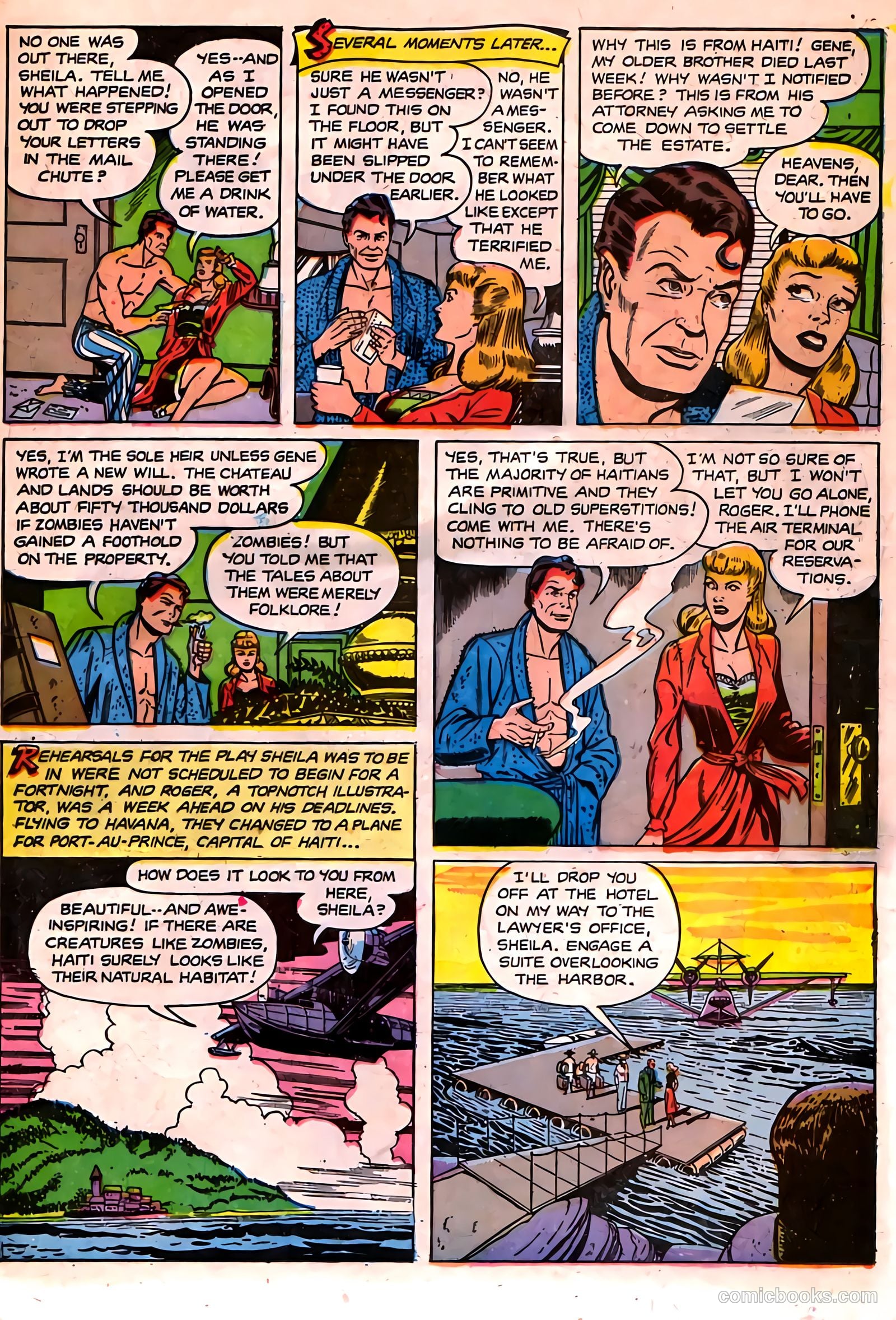 Strange Terrors #1 (1952) — page 17 of 36