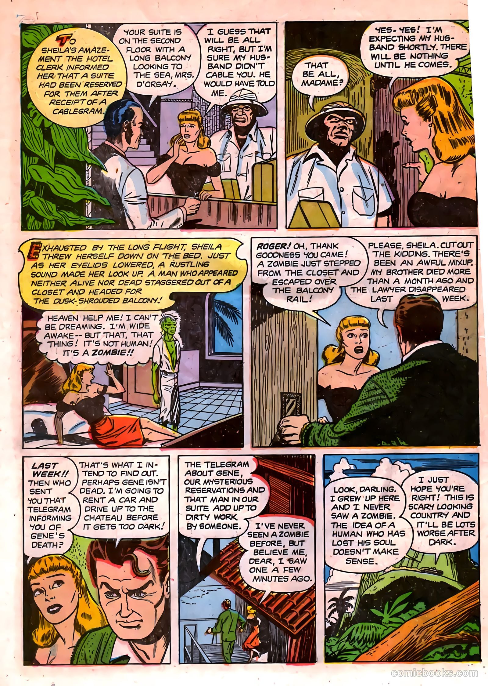 Strange Terrors #1 (1952) — page 18 of 36