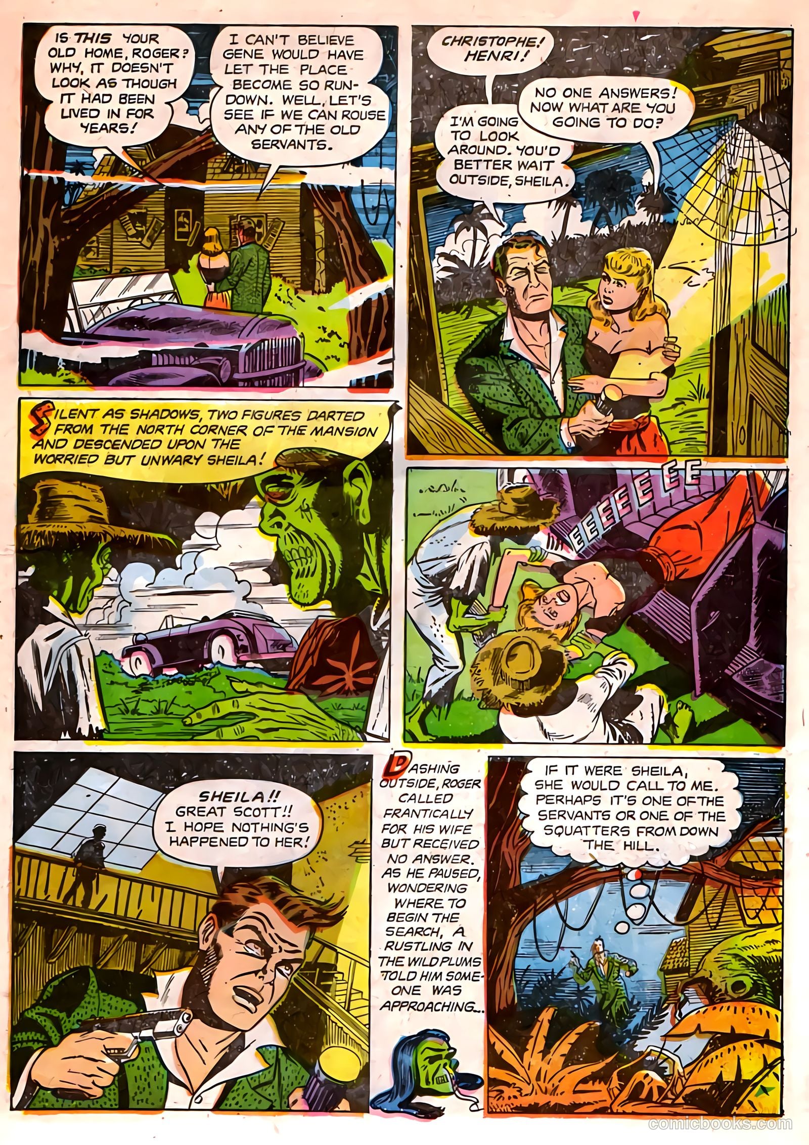 Strange Terrors #1 (1952) — page 19 of 36